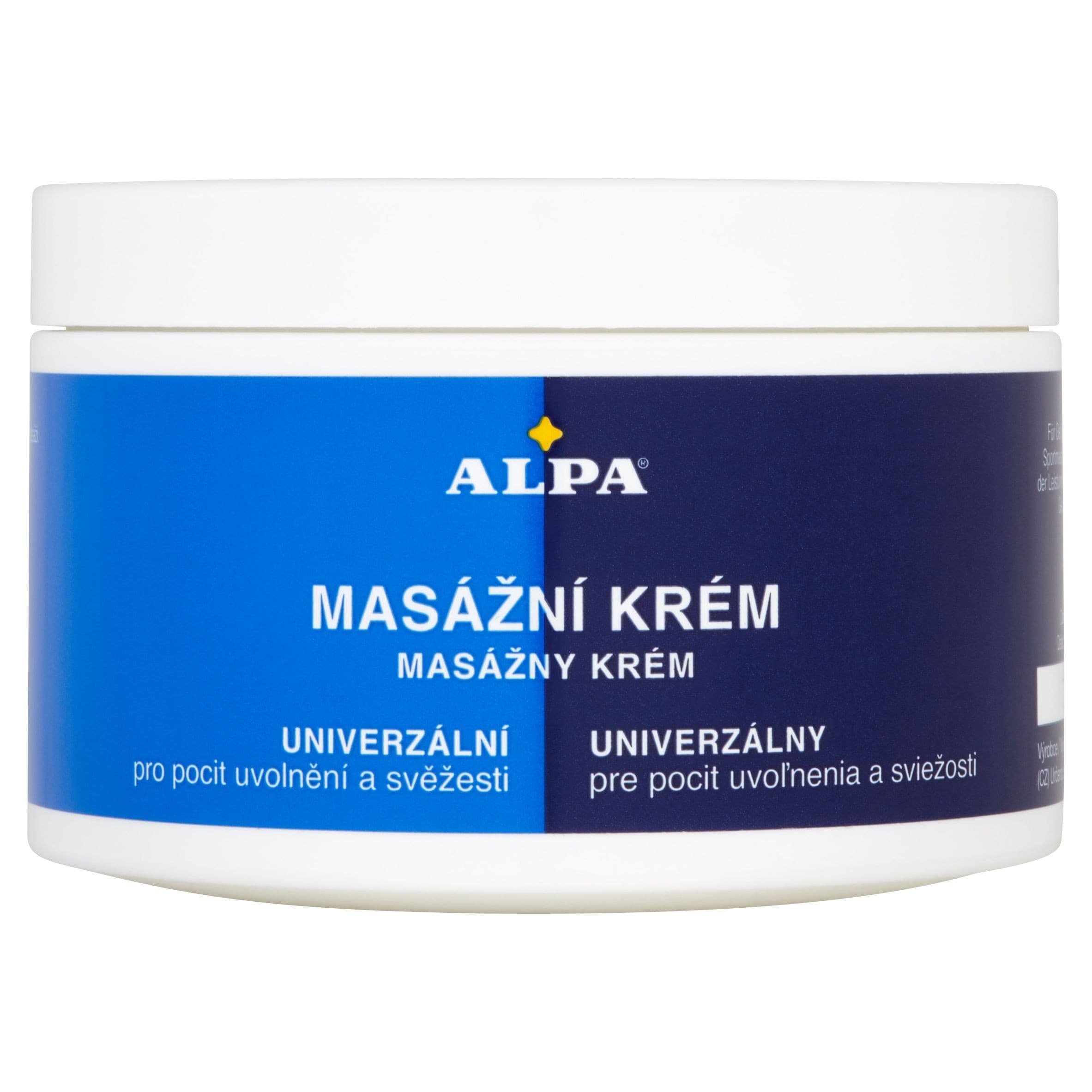 Alpa Masážní krém univerzální 250 ml