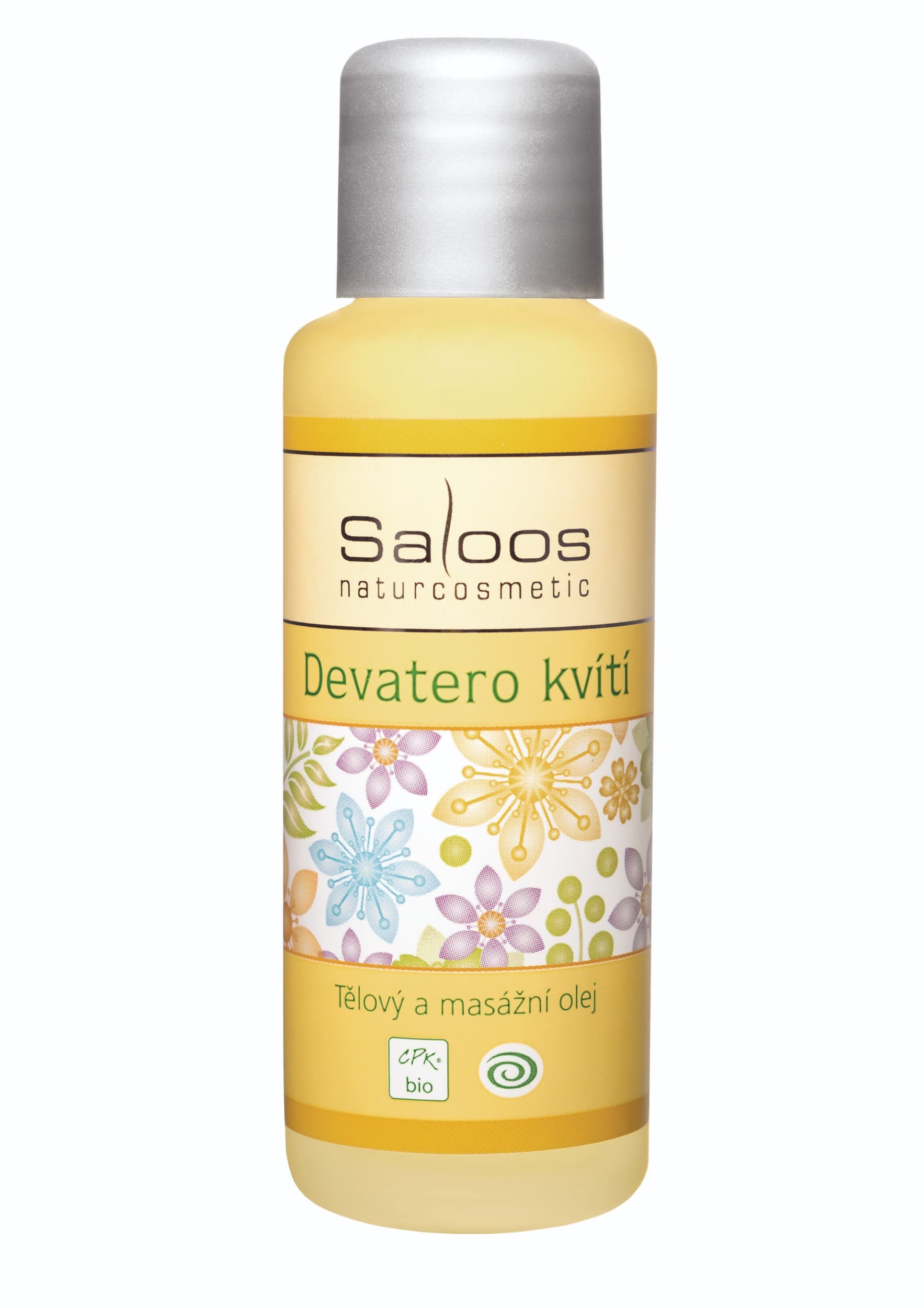 Saloos BIO Tělový a masážní olej devatero kvítí 50 ml
