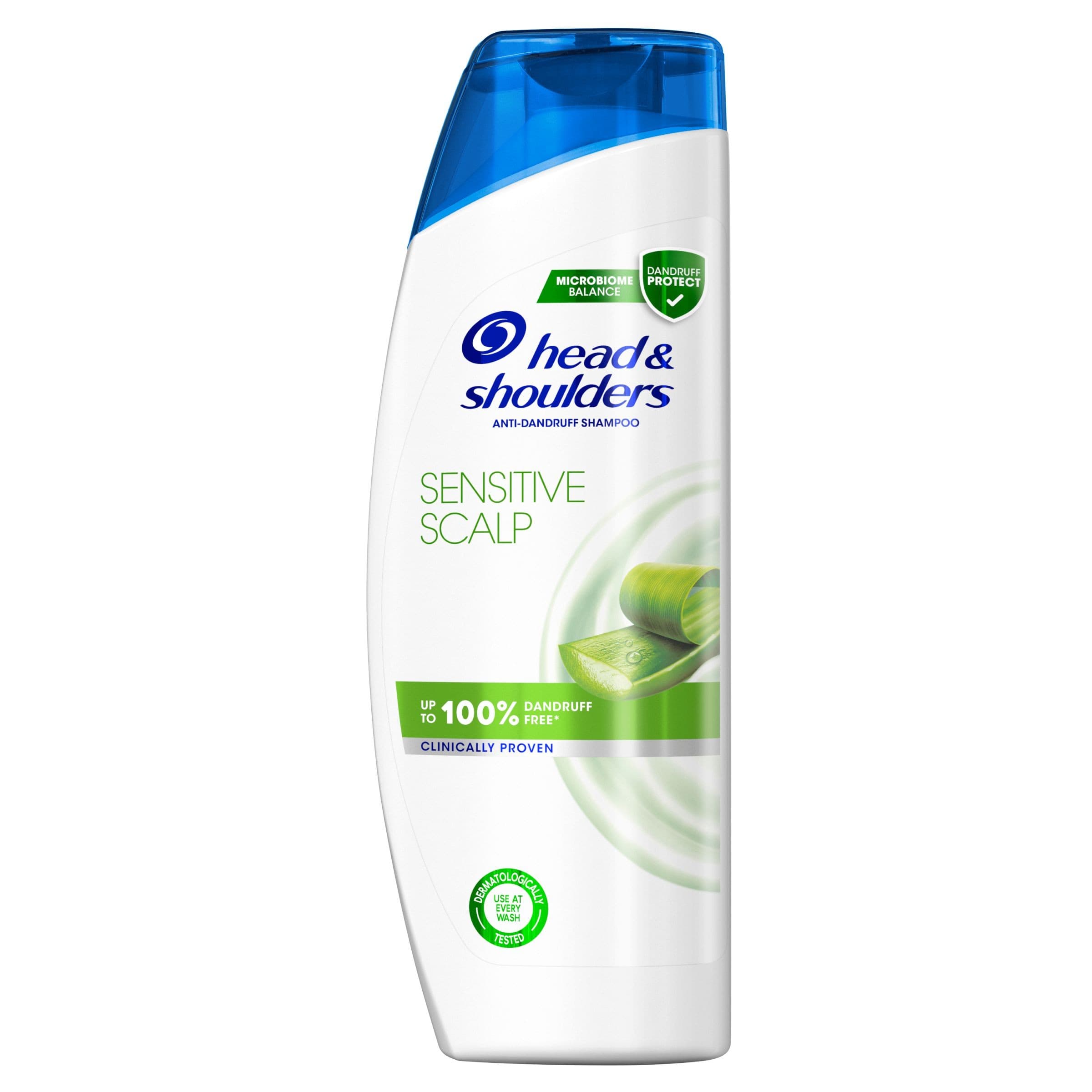 Head & Shoulders Sensitive Šampon proti lupům pro vlasy až 100% bez lupů 400 ml