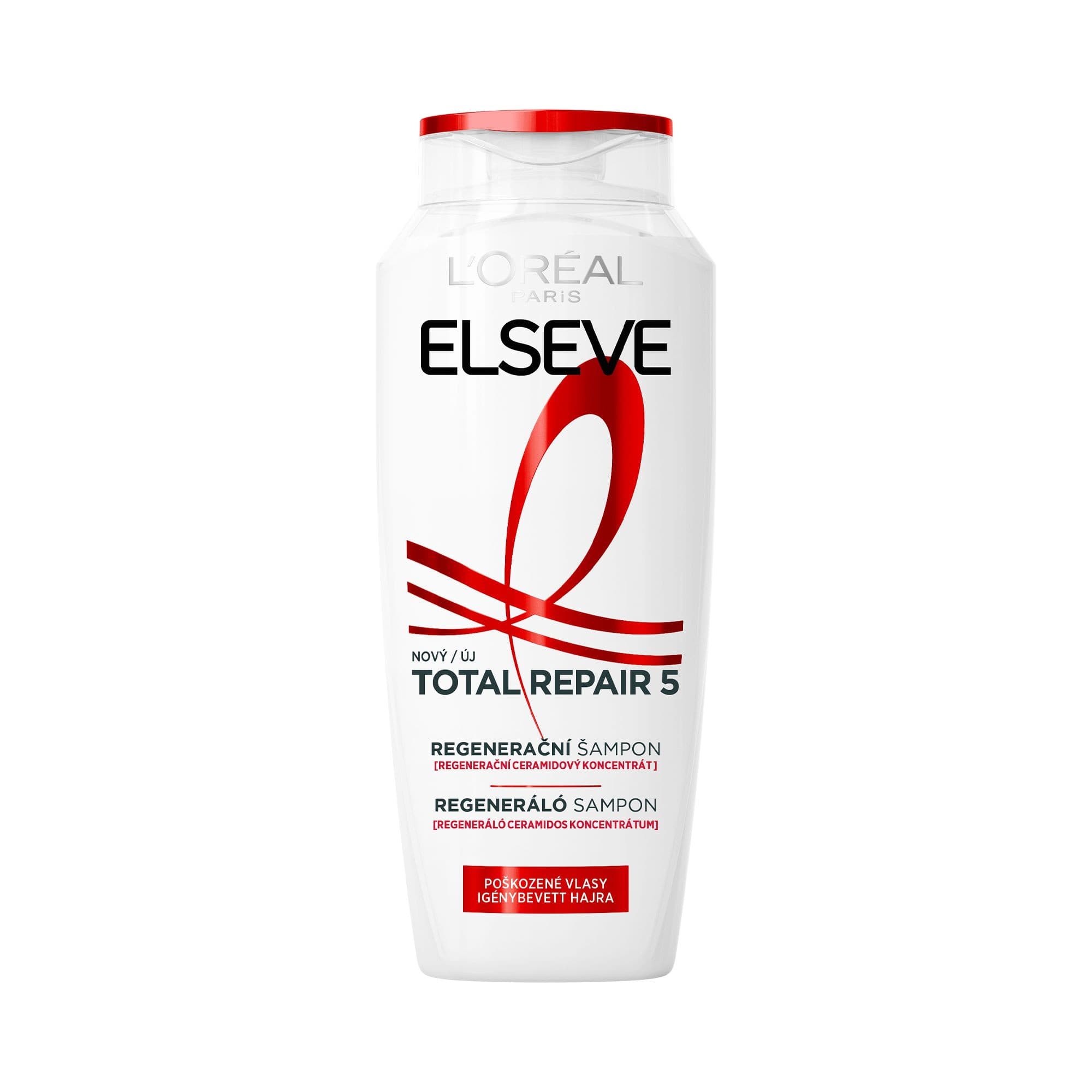 L'Oréal Paris Elseve Total Repair 5 regenerační šampon na poškozené vlasy 400 ml