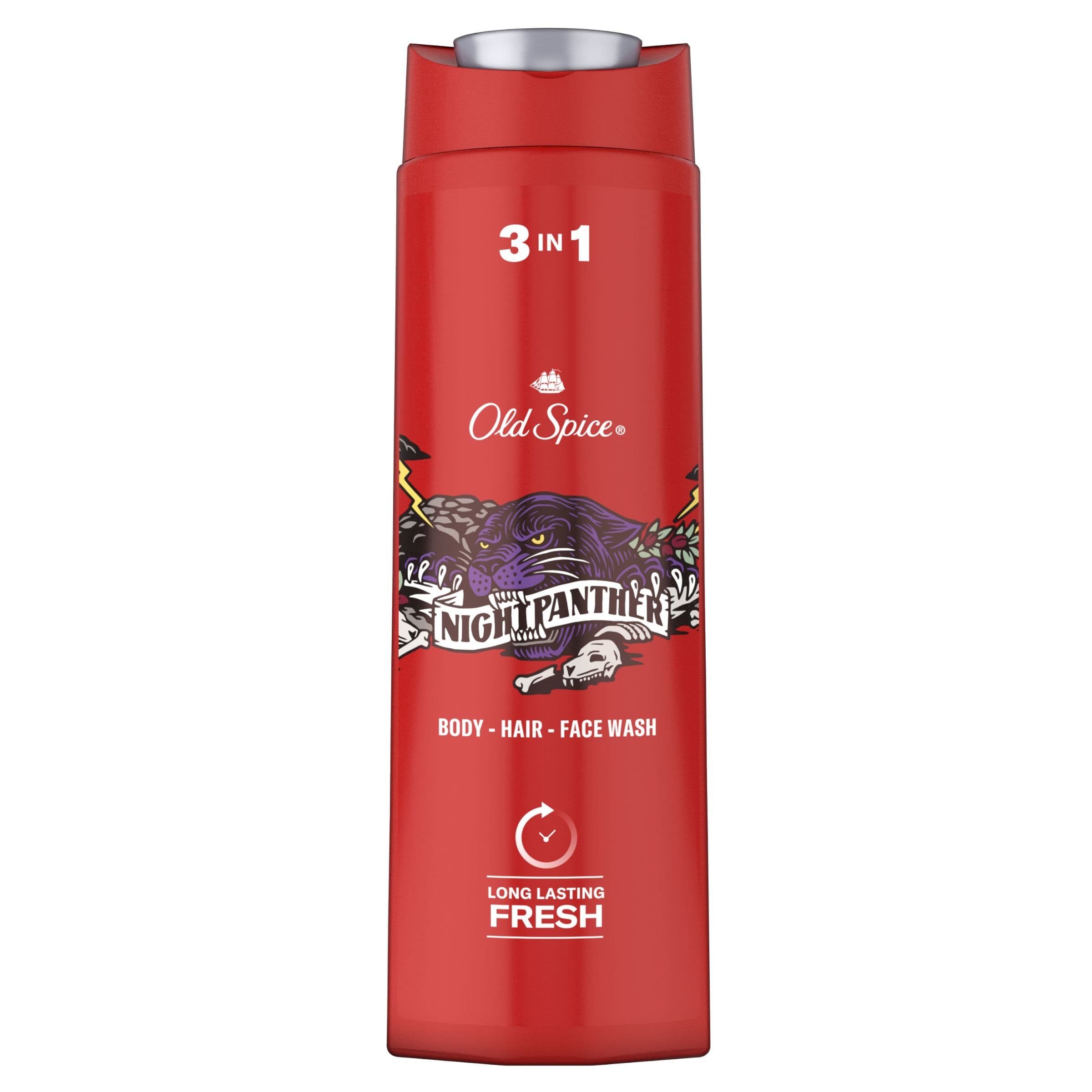 Old Spice Night Panther Sprchový gel pro muže 3v1 400 ml