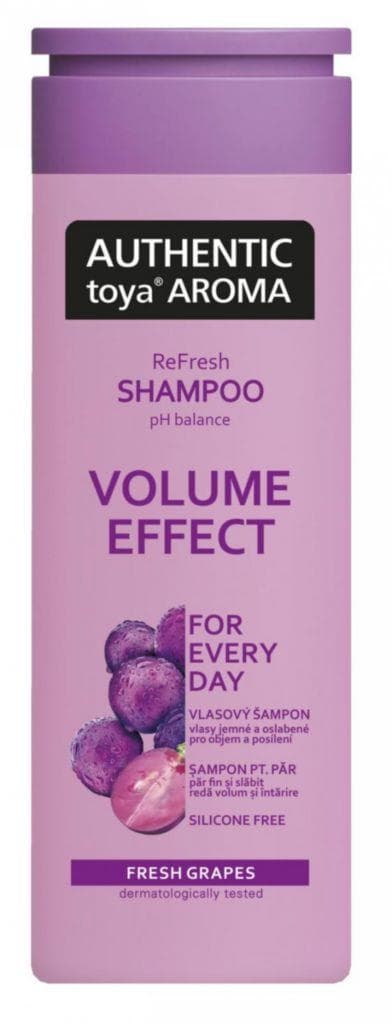 Authentic toya Aroma Vlasový šampon volume effect 400 ml