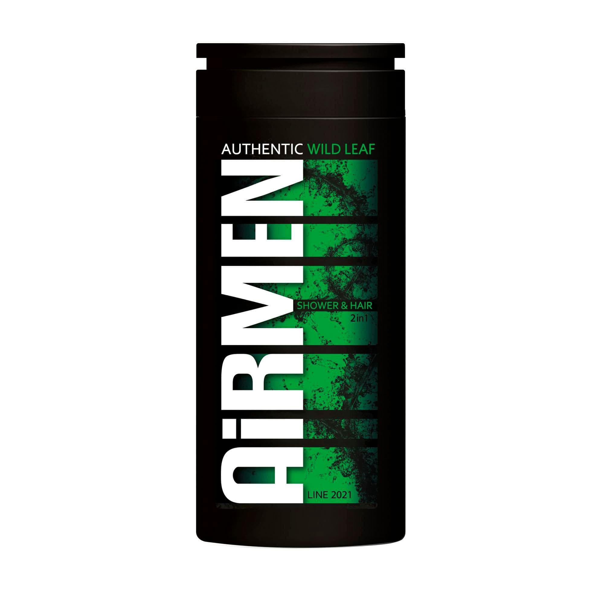 Authentic AiRMEN sprchový gel & šampon Wild Leaf 400 ml