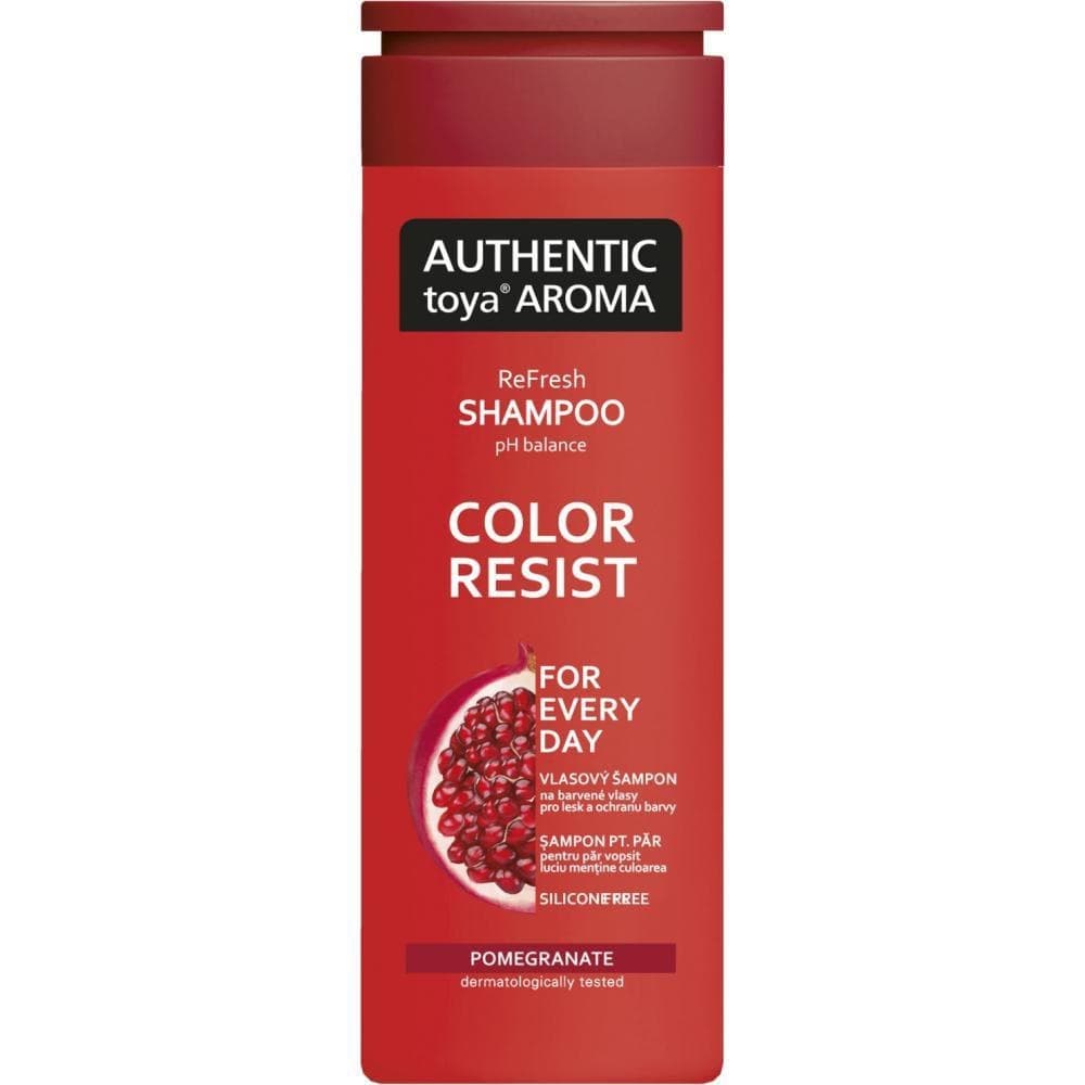 Authentic toya Aroma Vlasový šampon color resist 400 ml