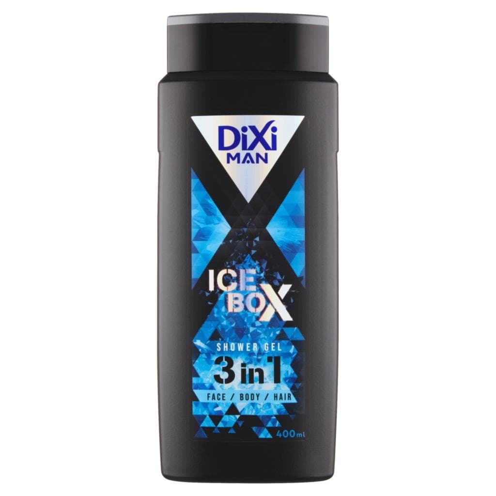 Dixi Man Ice Box 3 in 1 shower gel 400 ml