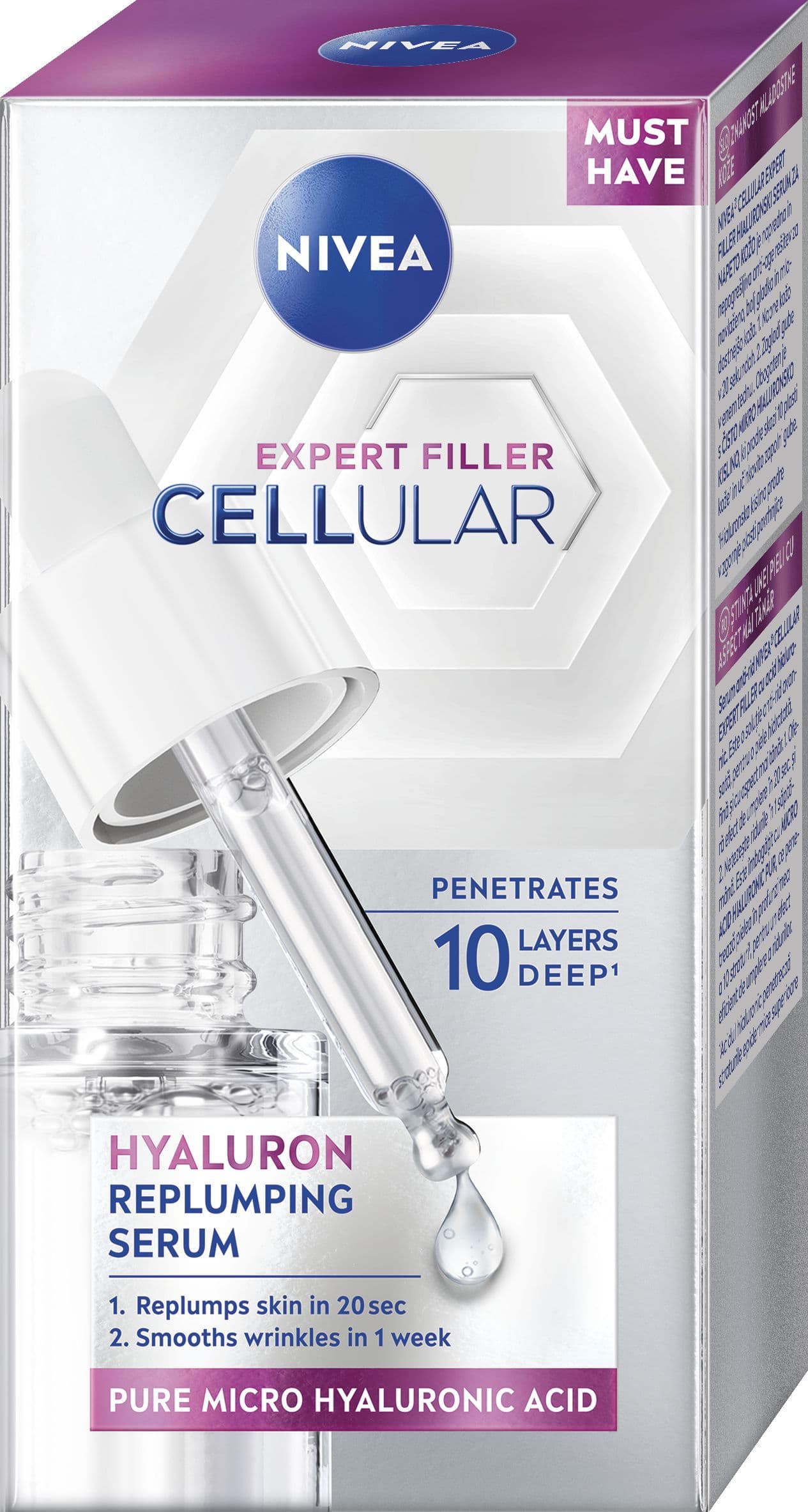 Nivea Sérum CLL Ex. Filler Hyaluron 15ml