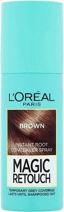 L'Oreal Paris Magic Retouch Sprej pro okamžité zakrytí odrostů pro světlé hnědé odstíny 75 ml