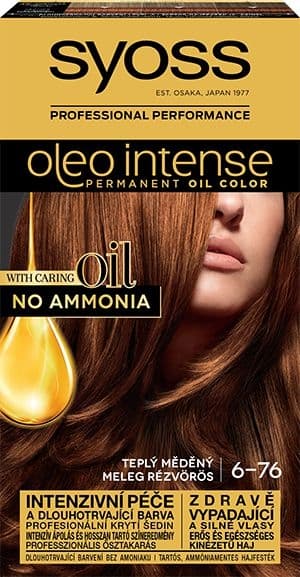 Syoss Oleo Intense olejová barva teplý měděný 6-76 50 ml