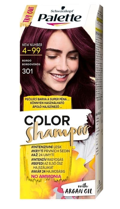 Schwarzkopf Palette Color Shampoo barva na vlasy Bordó 301 50 ml