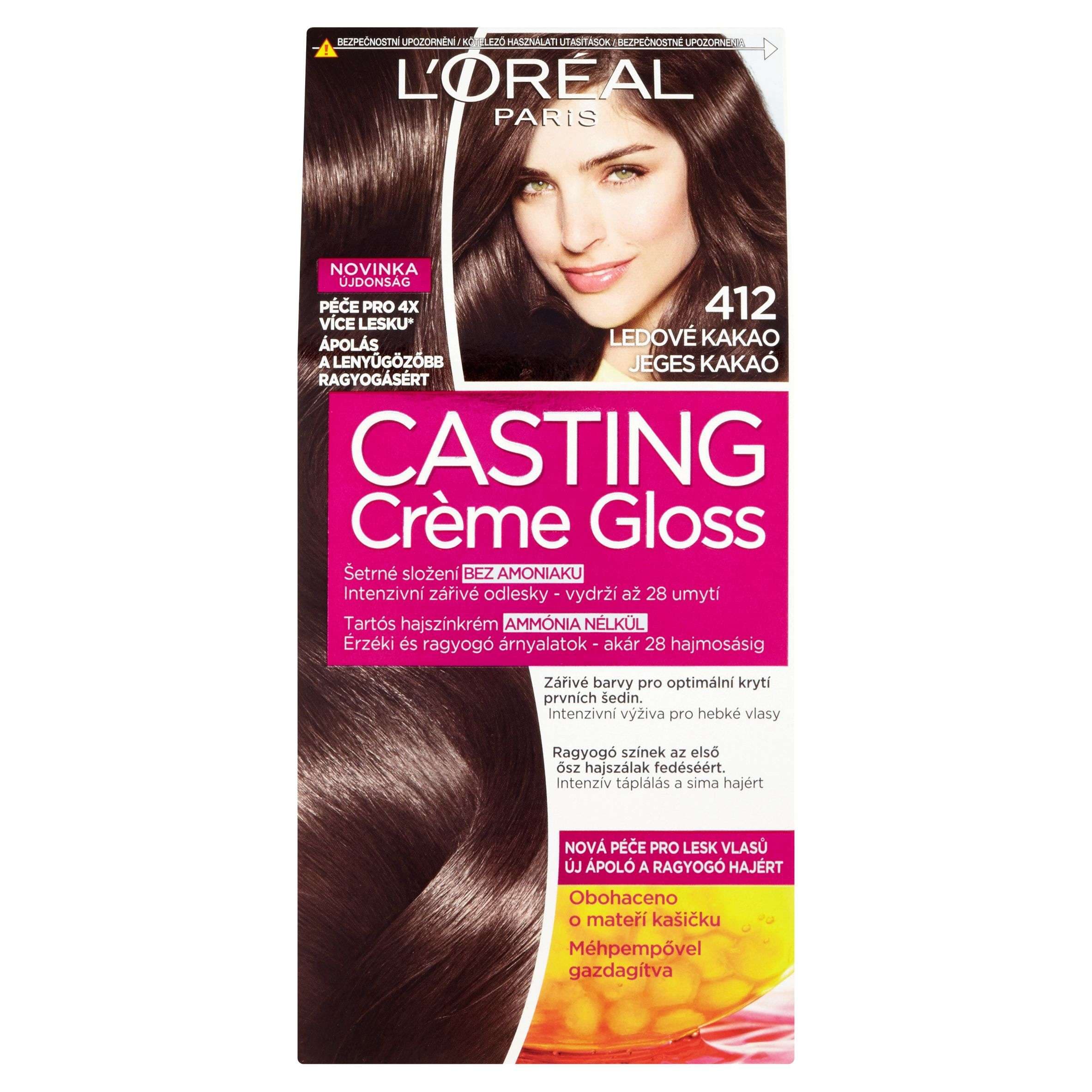 L'Oréal Paris Casting Crème Gloss ledové kakao 412 160 ml