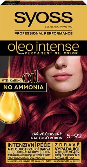 Syoss Oleo Intense olejová barva zářivě červený 5-92 50 ml