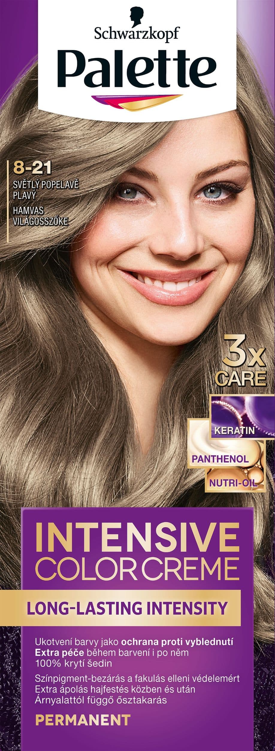 Palette PICC 8-21 Světlý popelavě plavý 50 ml