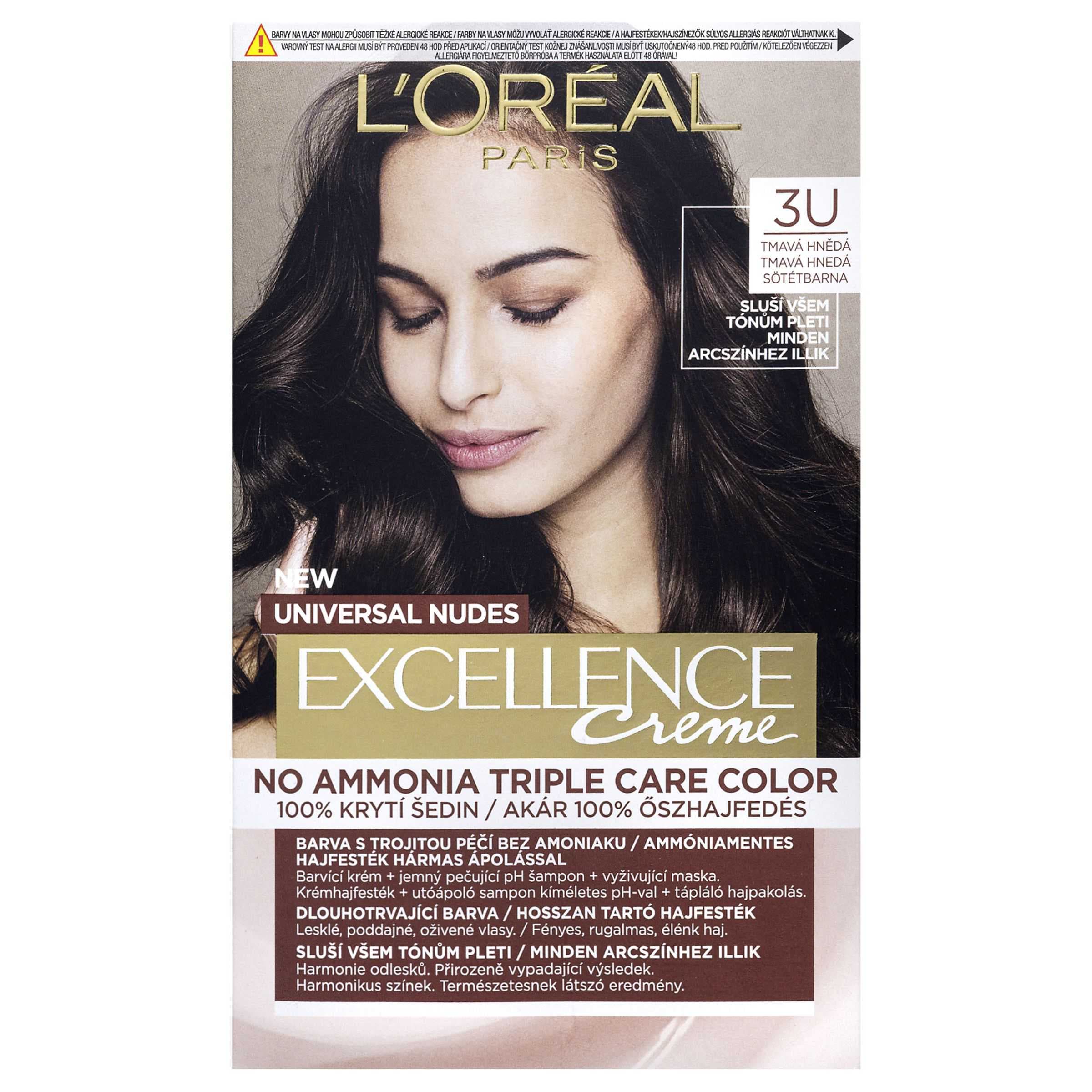 Excellence Nudes 3U tmavě hnědá