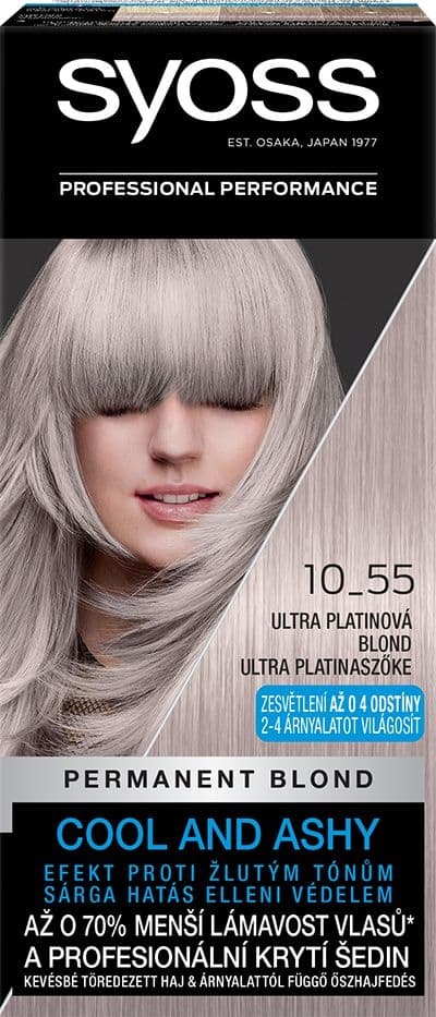 Syoss 10-55 Ultra platinová blond 50 ml