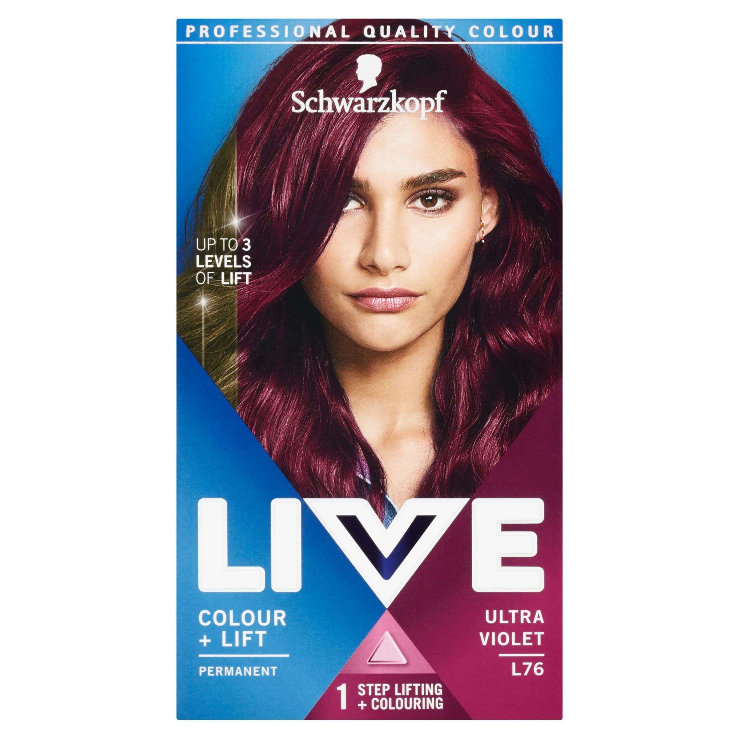 Schwarzkopf Live barva na vlasy Ultra Violet L76