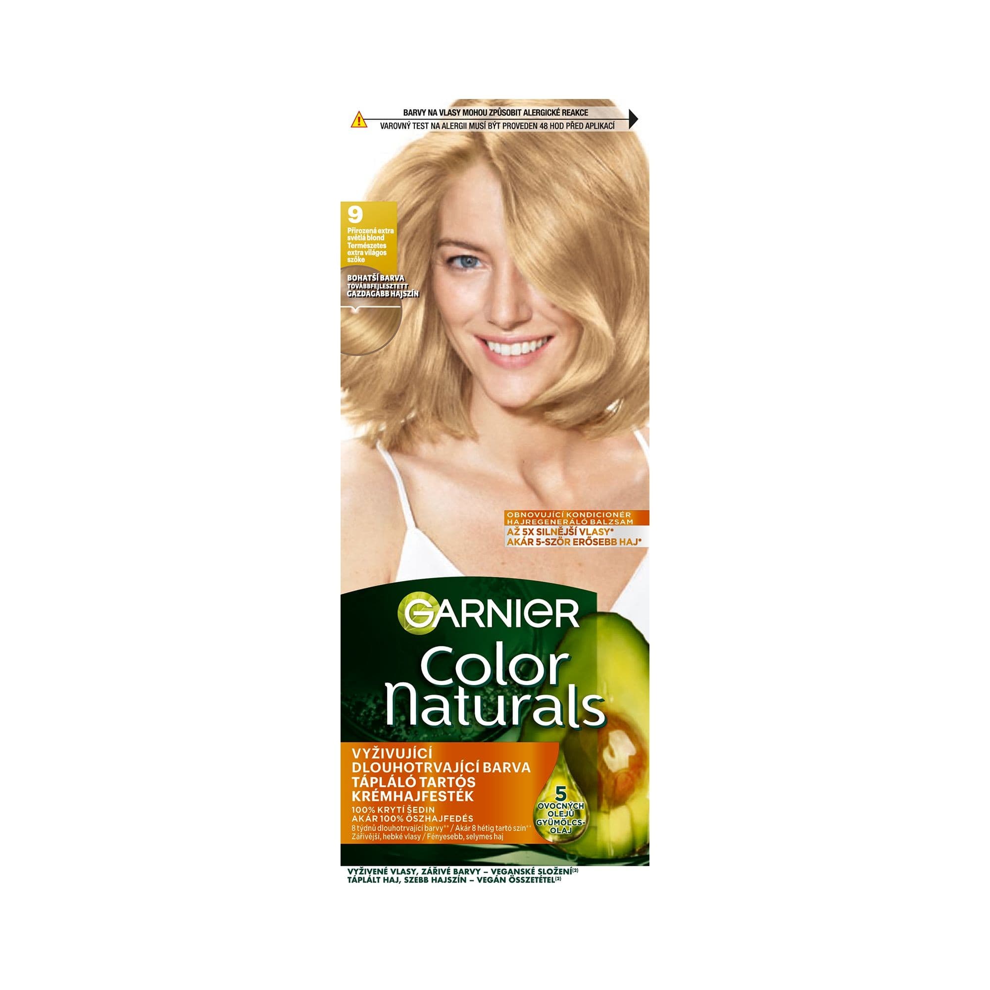 Garnier Color Naturals permanentní barva na vlasy 9