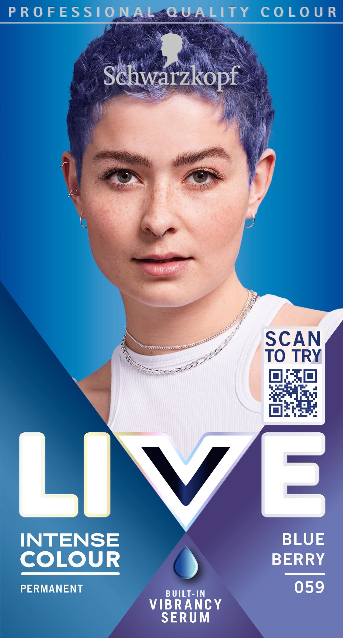 Schwarzkopf Live Intense Colour barva na vlasy 059 borůvka