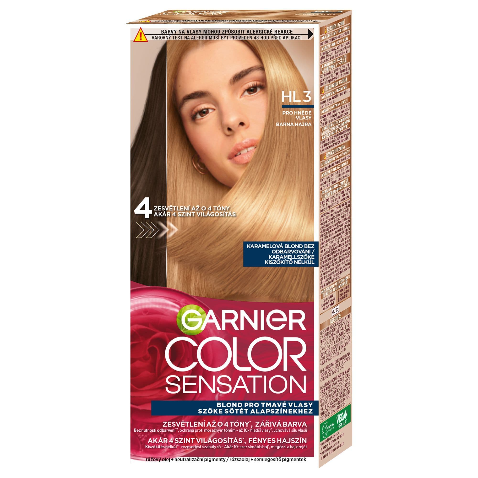 Garnier Color Sensation 8.31 Brown Hair