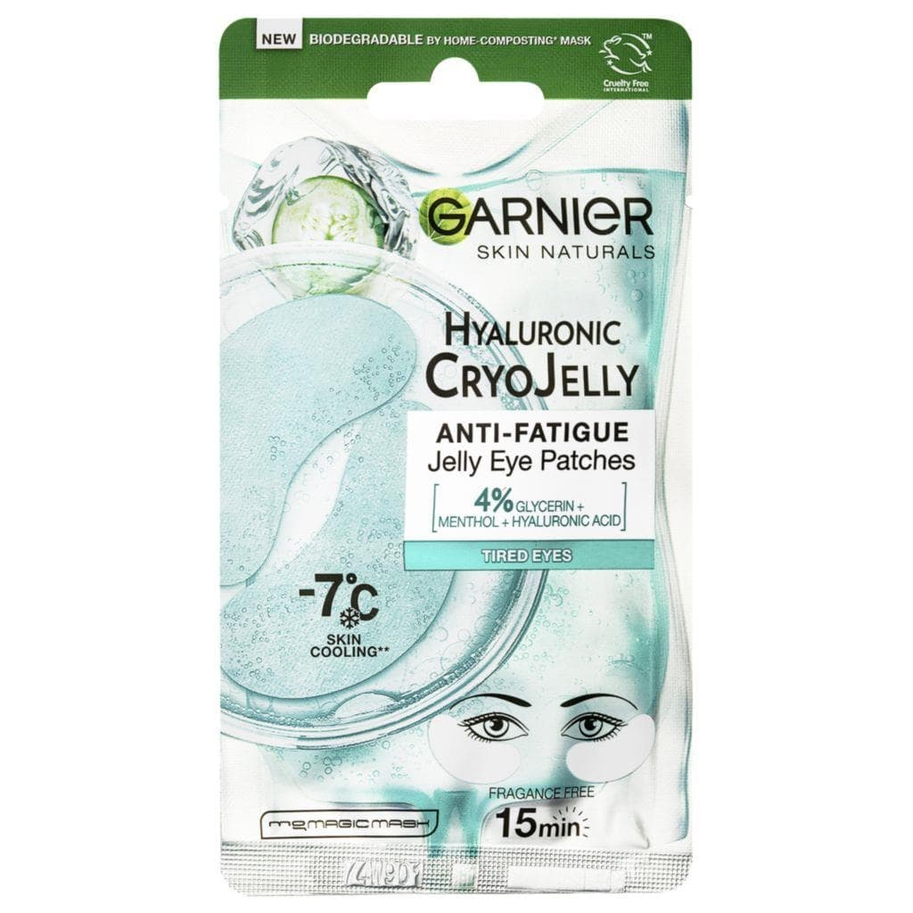 Garnier Textilní oční maska Cryo Jelly 5 g