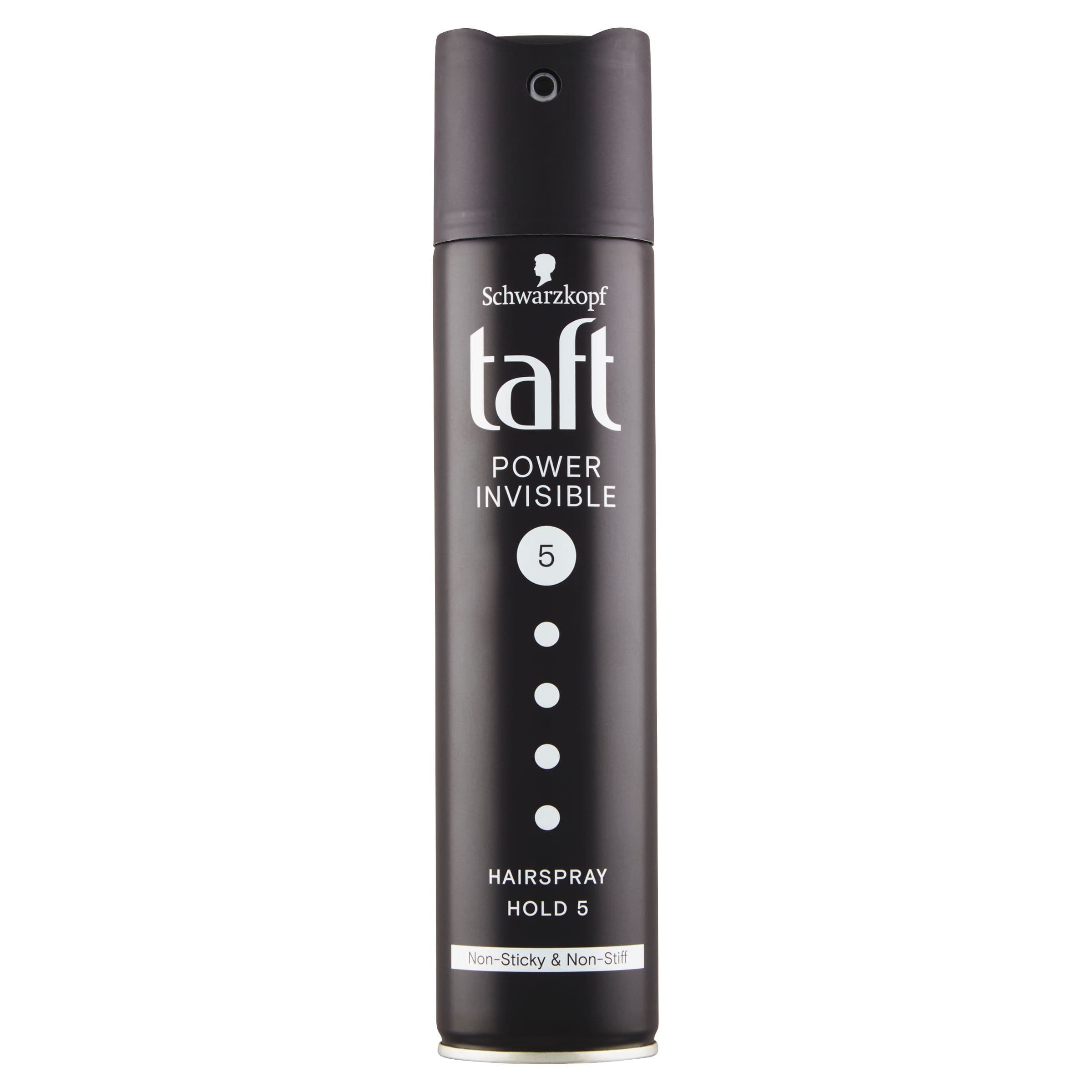 Taft Lak na vlasy Invisible Power Mega Strong 5 250 ml