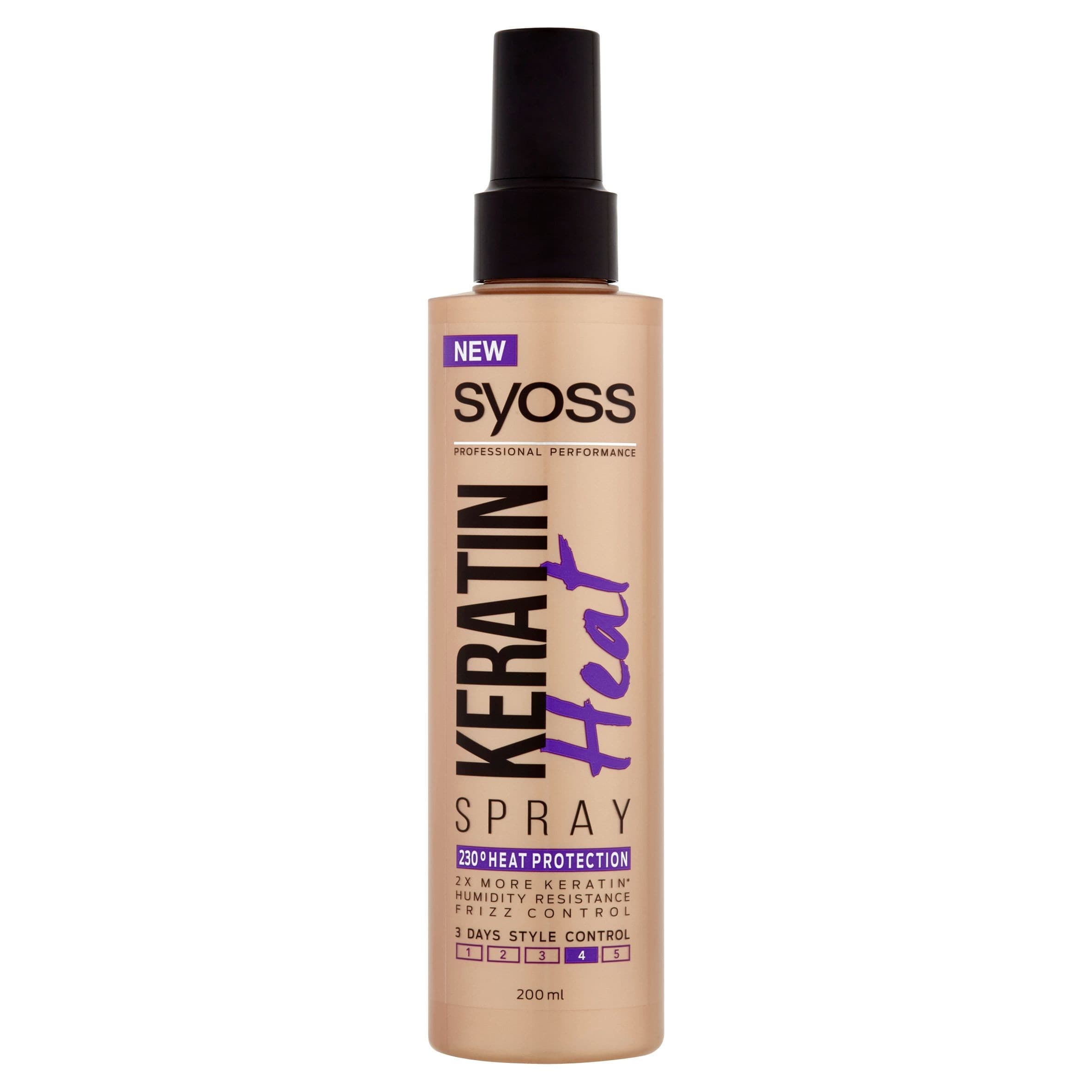 Syoss Keratin Heat sprej pro kontrolu účesu 4 200 ml