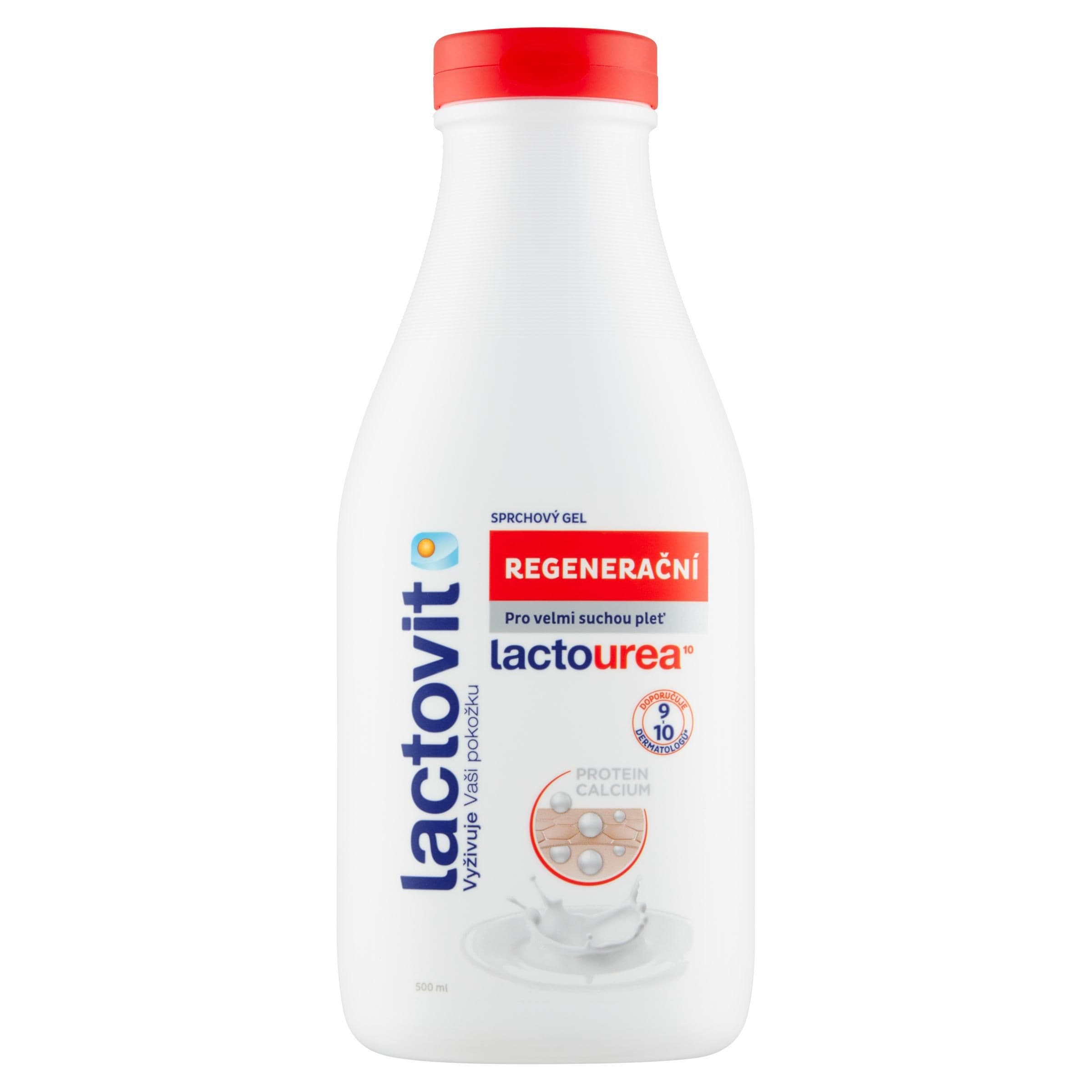 Lactovit Lactourea¹⁰ Regenerační sprchový gel 500 ml