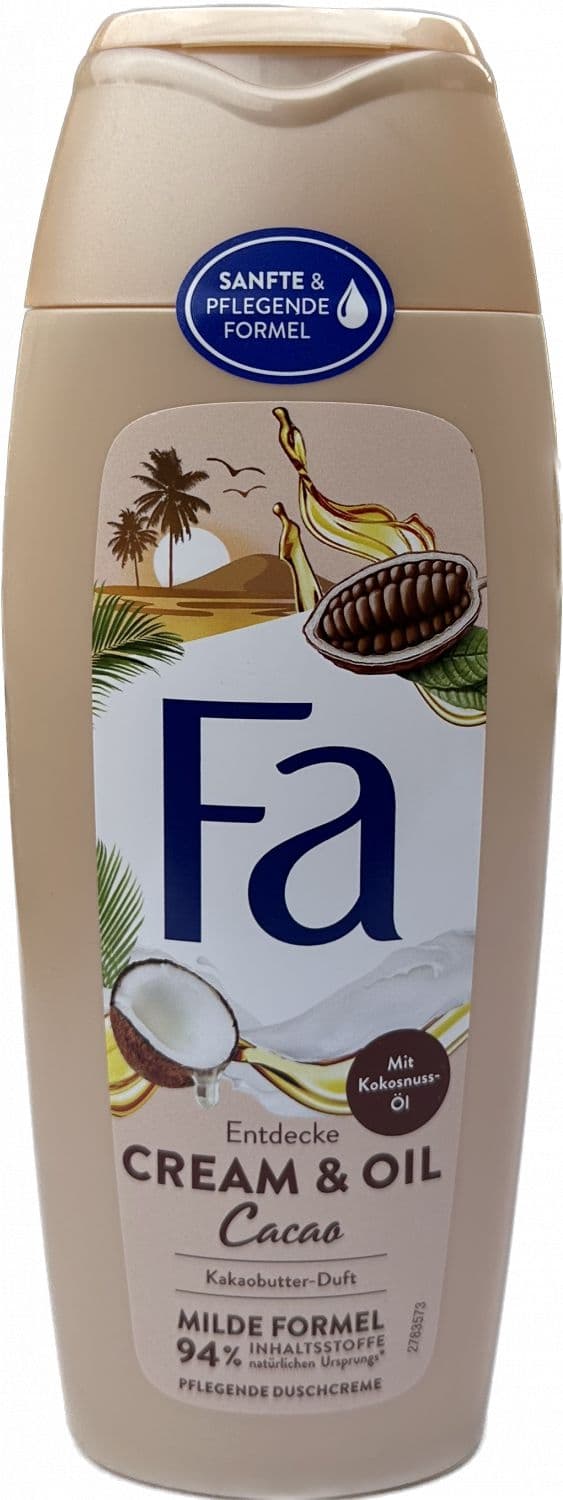 Fa Cream & Oil Cacao sprchový krém 400ml