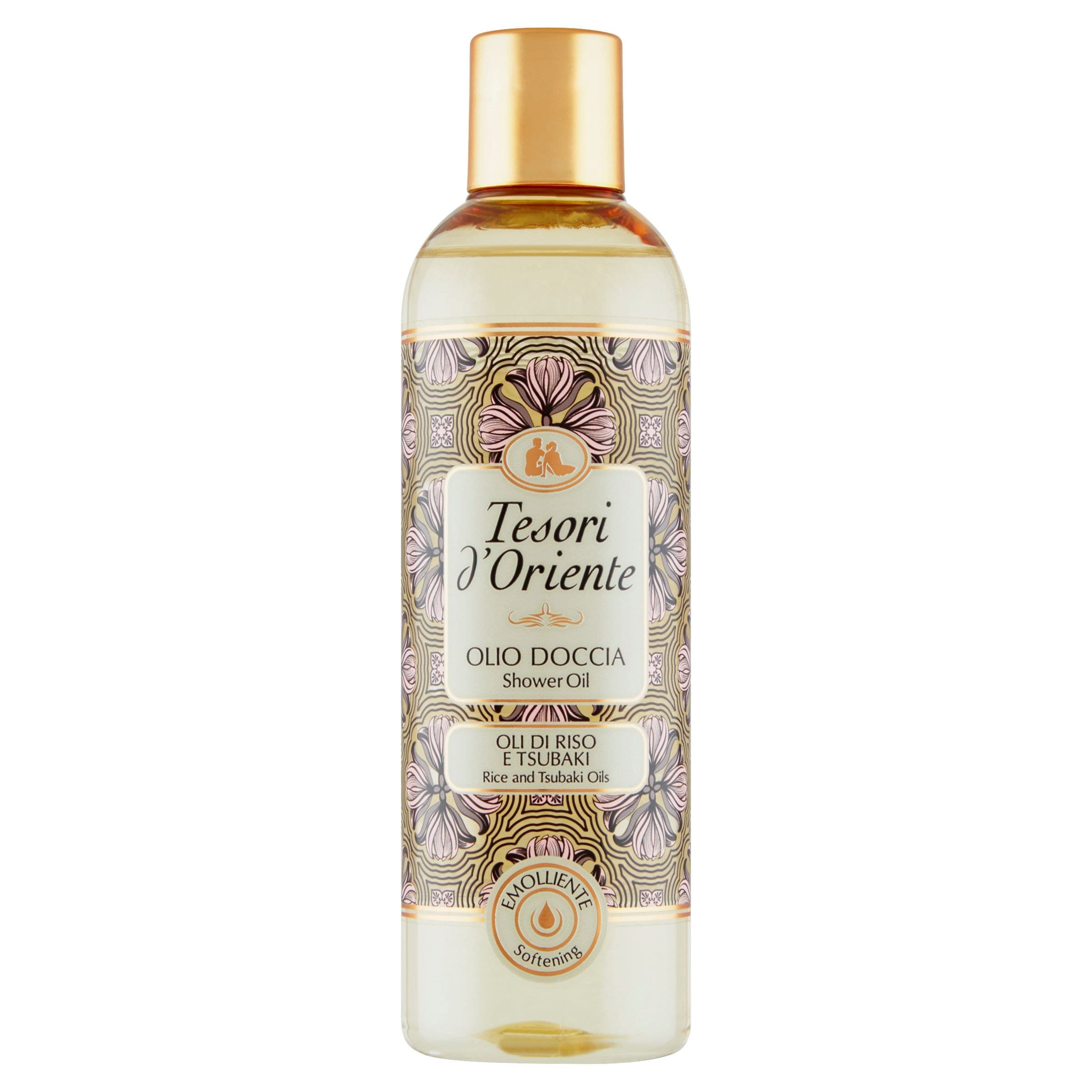 Tesori d'Oriente Sprchový Rýžový Tsubaki olej 250 ml