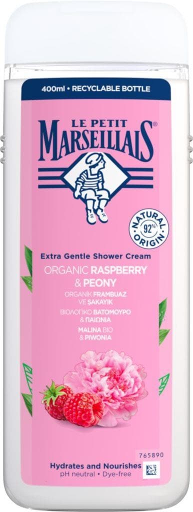Le Petit Marseillais sprchový gel Malina&Pivoňka 400 ml