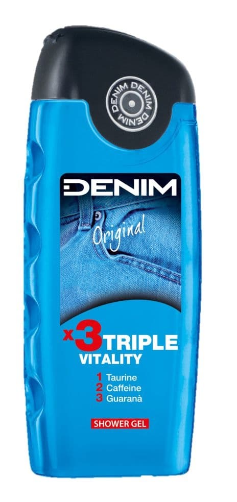 Denim Original revitalizační a osvěžující sprchový gel 250ml