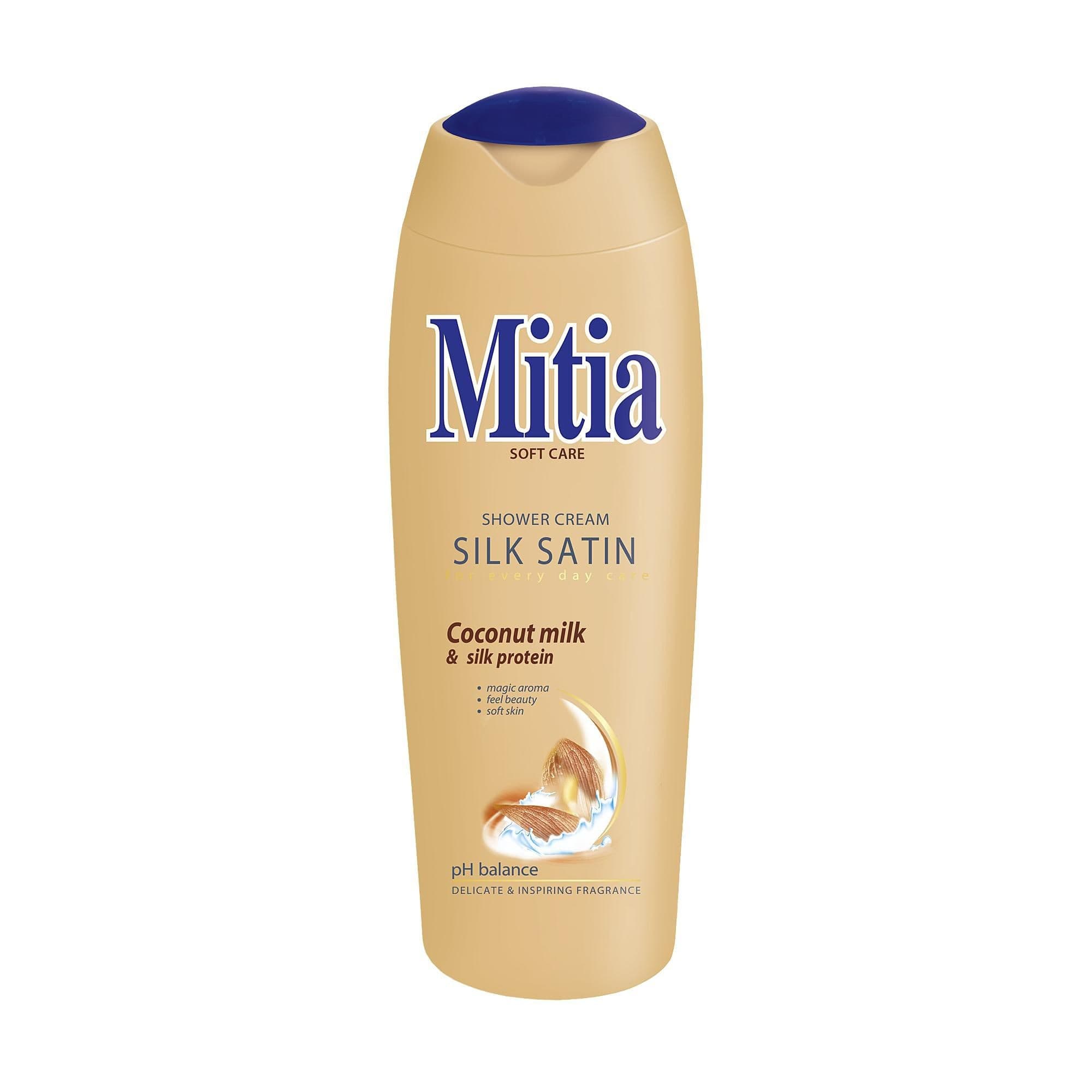Mitia Soft Care Silk Satin Sprchový krém 400 ml