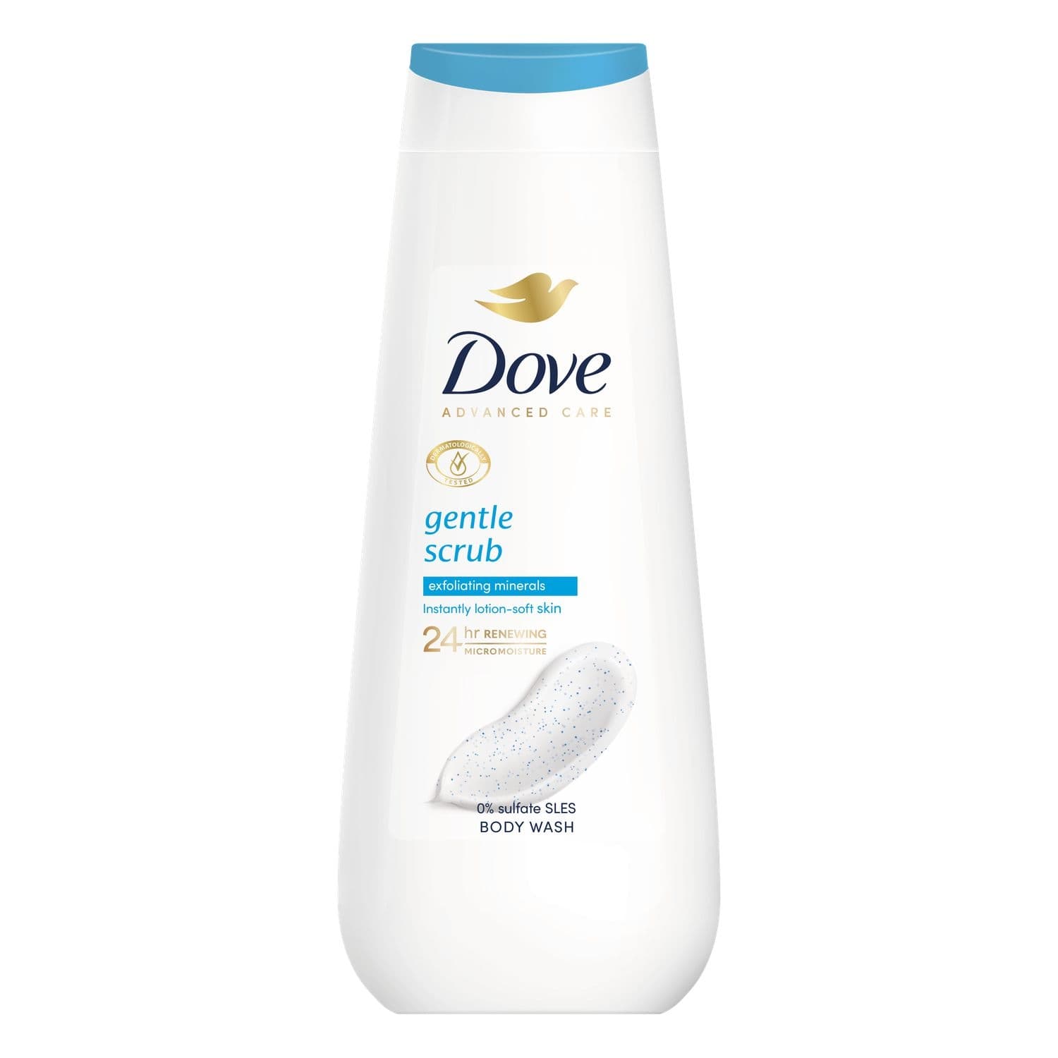 Dove sprchový gel advancedcare gentle scrub 400ml