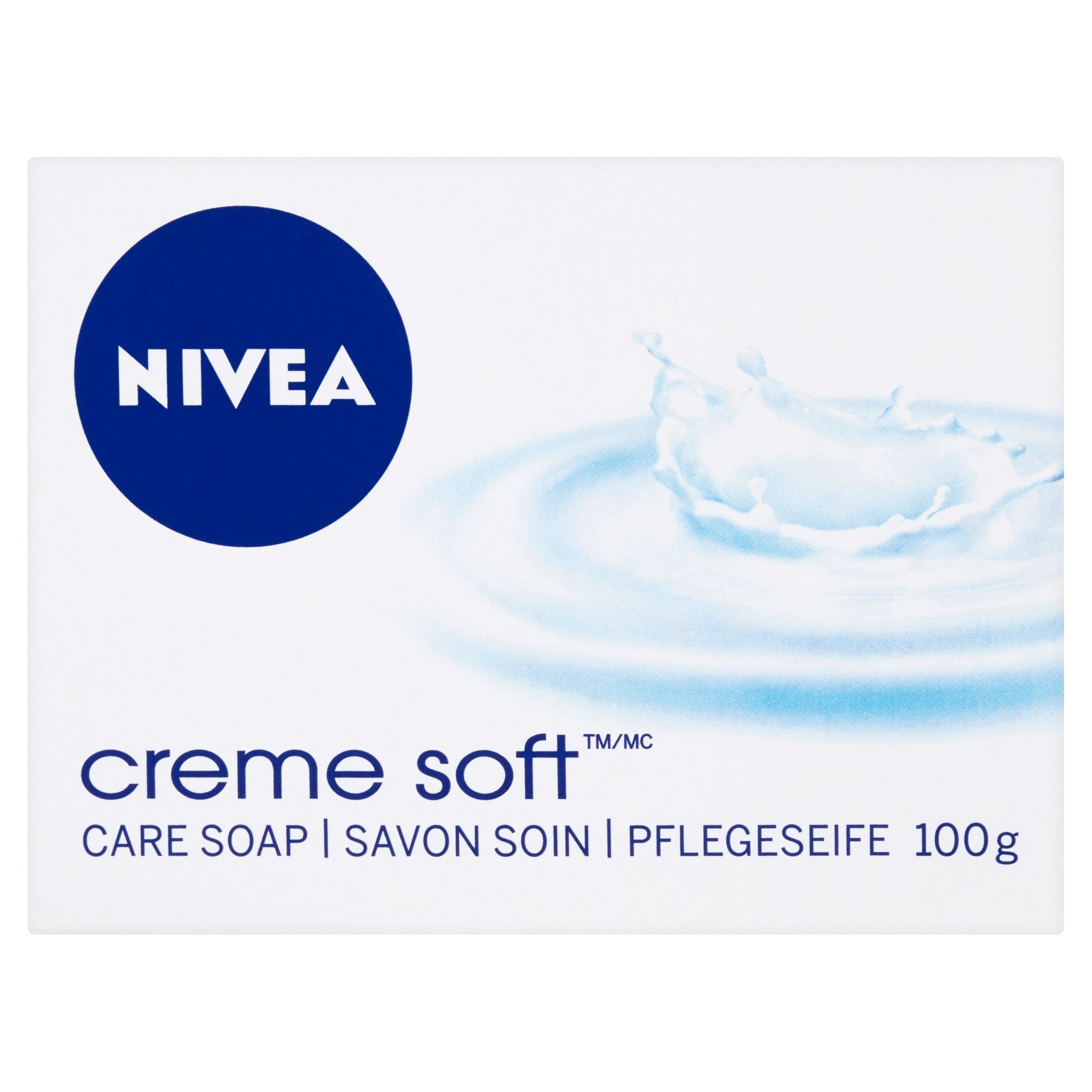 Nivea Creme Soft pečující krémové mýdlo 100 g