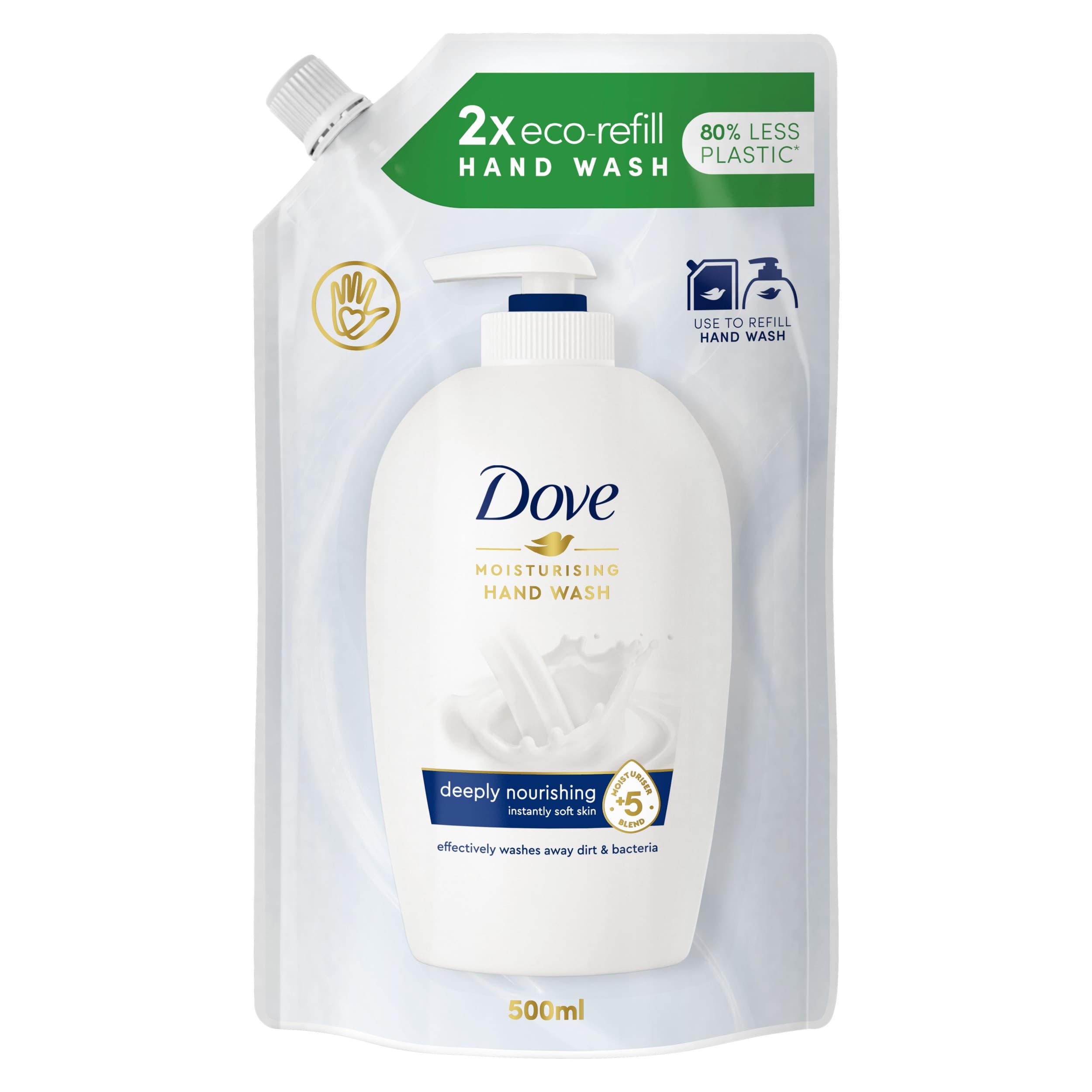 Dove Jemné tekuté mýdlo náhradní náplň 500 ml