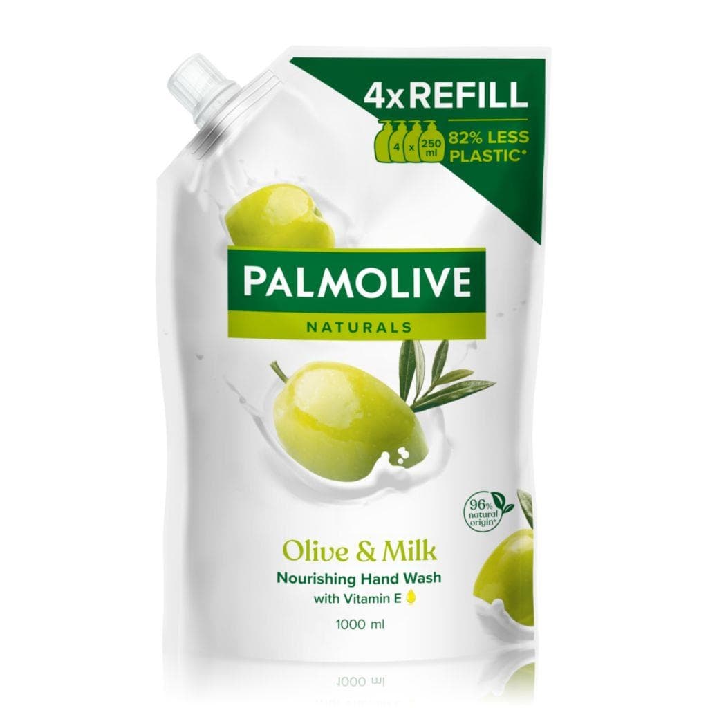 Tekuté mýdlo Palmolive Naturals Olive & Milk - náhradní náplň 1000ml