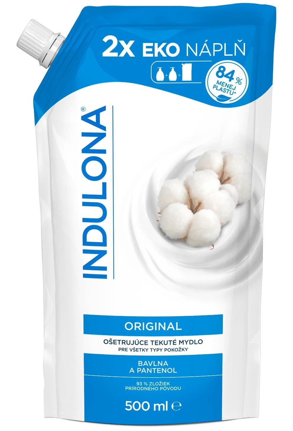 Indulona Tekuté mýdlo náhradní náplň 500 ml