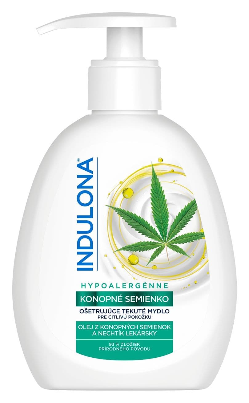 Indulona tekuté mýdlo na ruce Konopné semínko 250ml