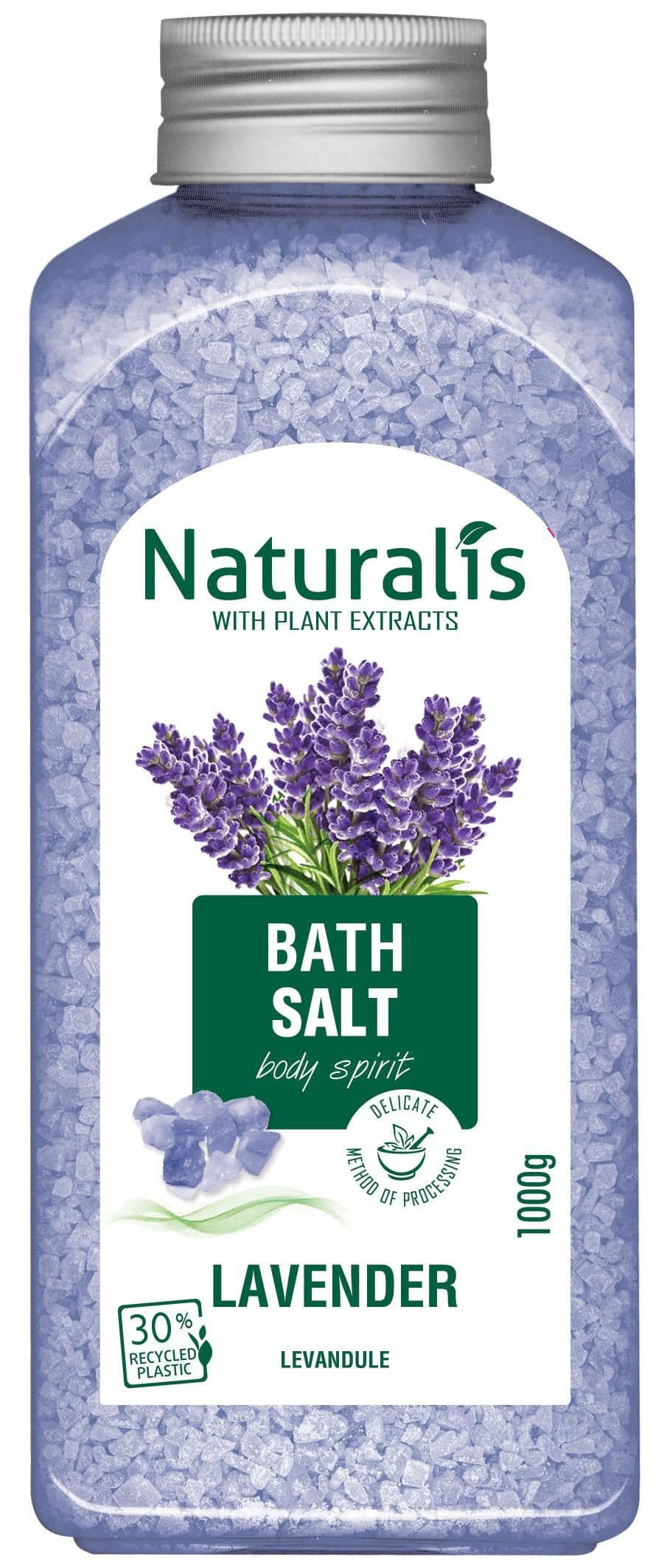 Naturalis Lavender relaxační koupelová sůl 1000 g