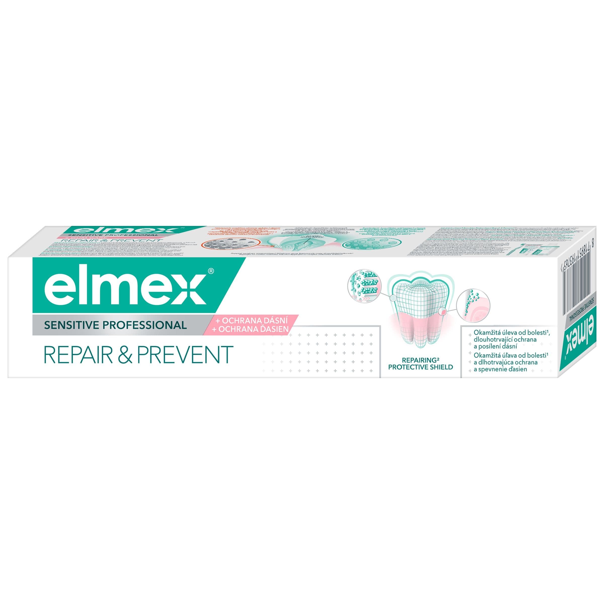 Elmex Sensitive Professional Repair & Prevent Zubní pasta 75 ml