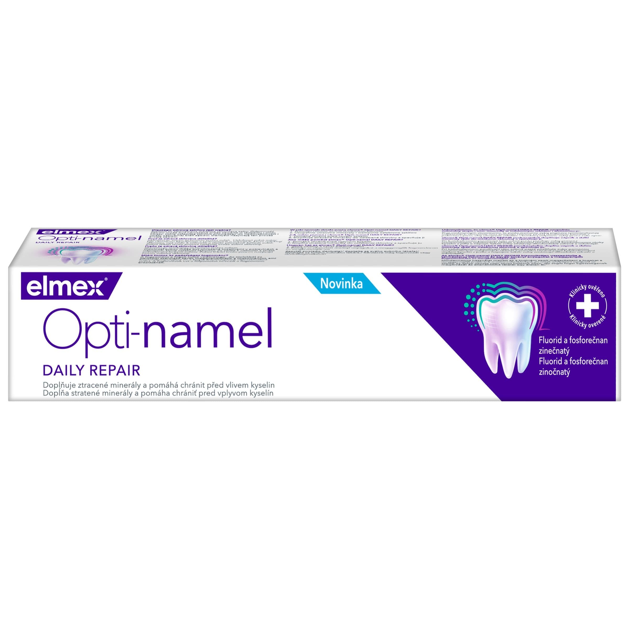 Zubná pasta elmex Opti-namel Daily Repair 75ml