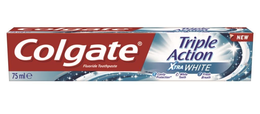 Colgate Zubní pasta triple action white 75 ml