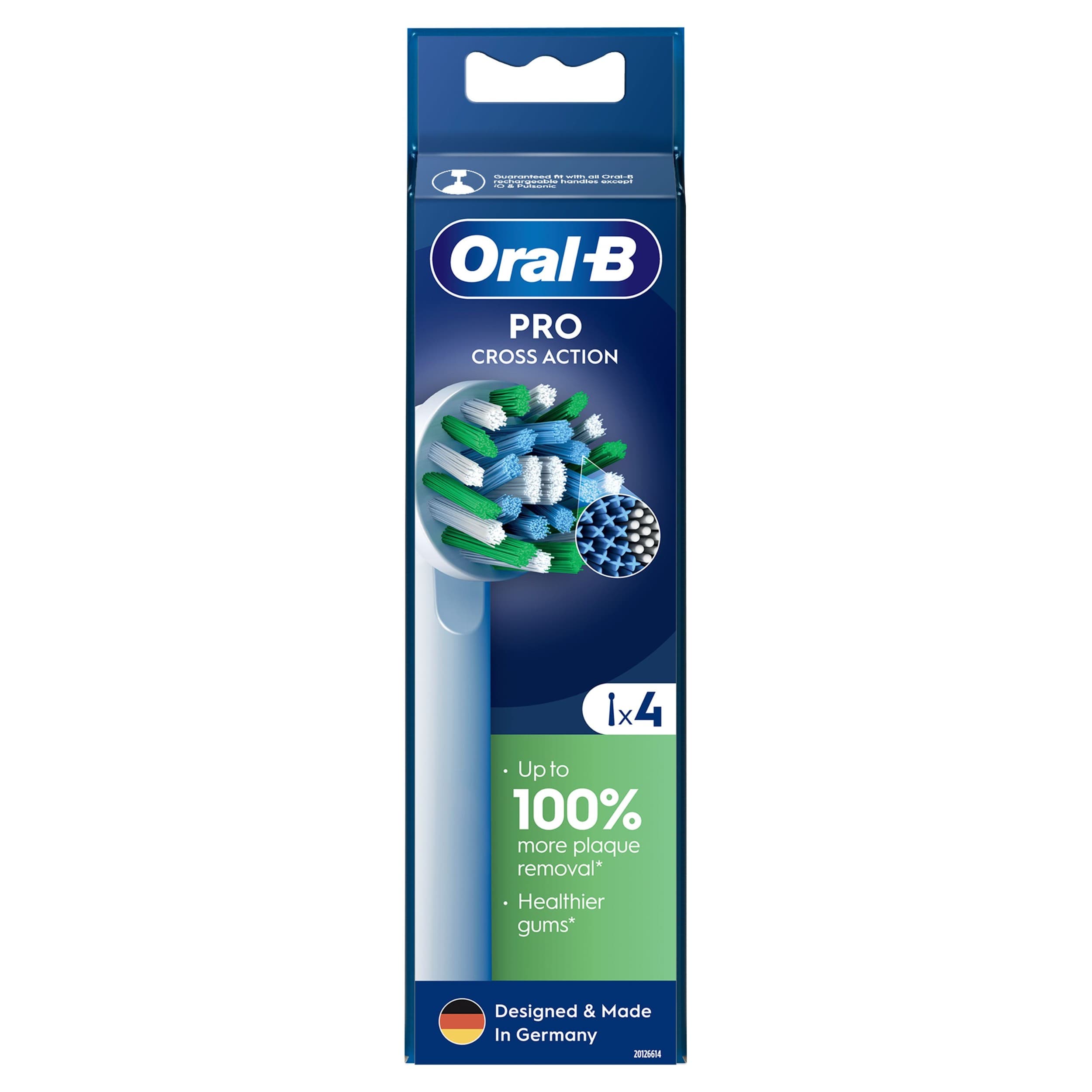 Oral-B Náhradní hlavice Cross Action 4 ks