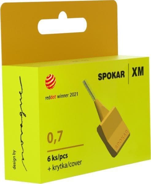 Mezizubní kartáček XM 0,7 á 6ks