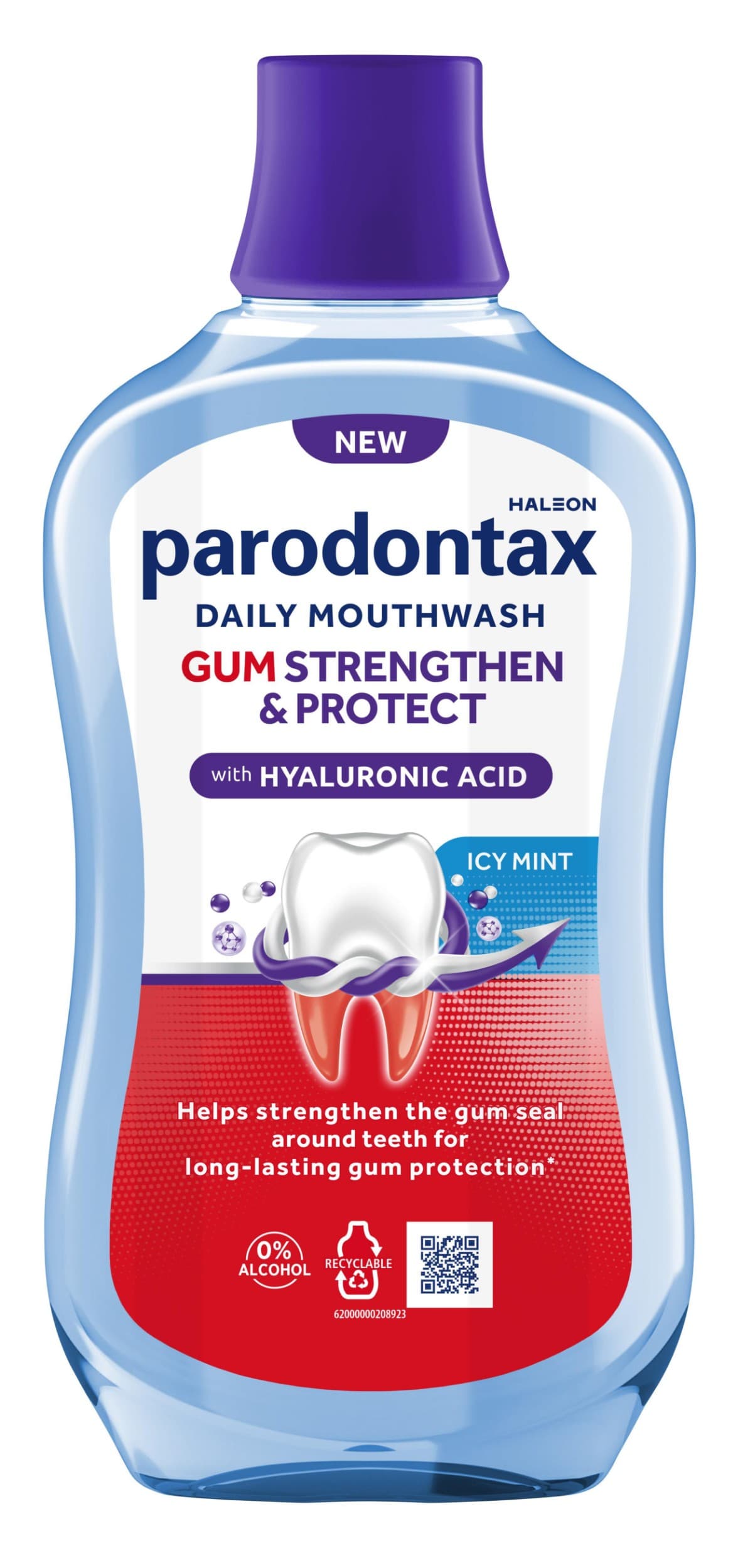 Parodontax Posílení a ochrana dásní Icy Mint UV 500ml