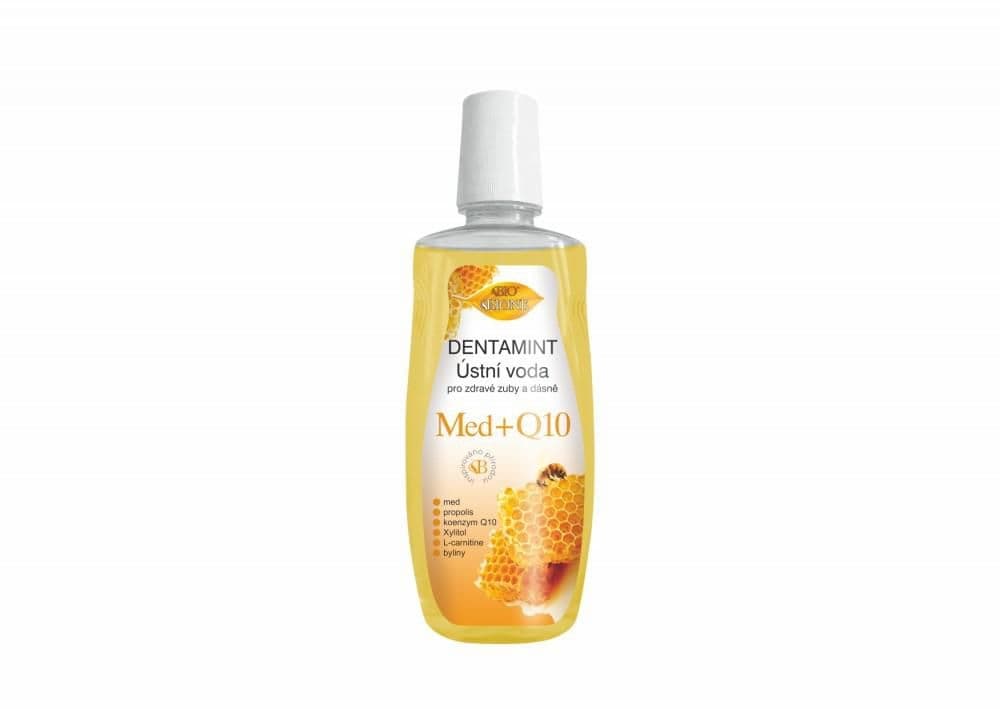 Bione Cosmetics Dentamint ústní voda med 500ml