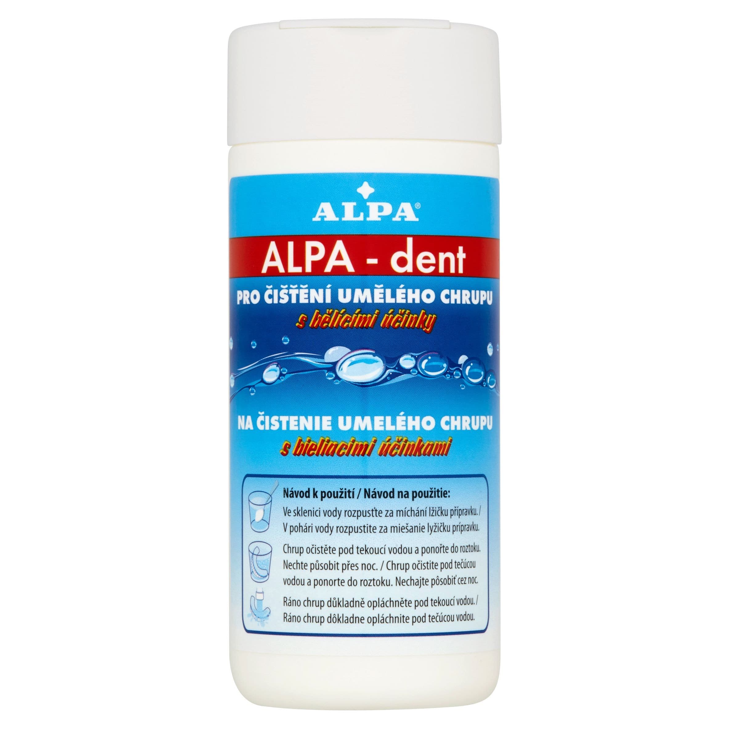 Alpa Alpa-dent Pro čištění umělého chrupu 150 g