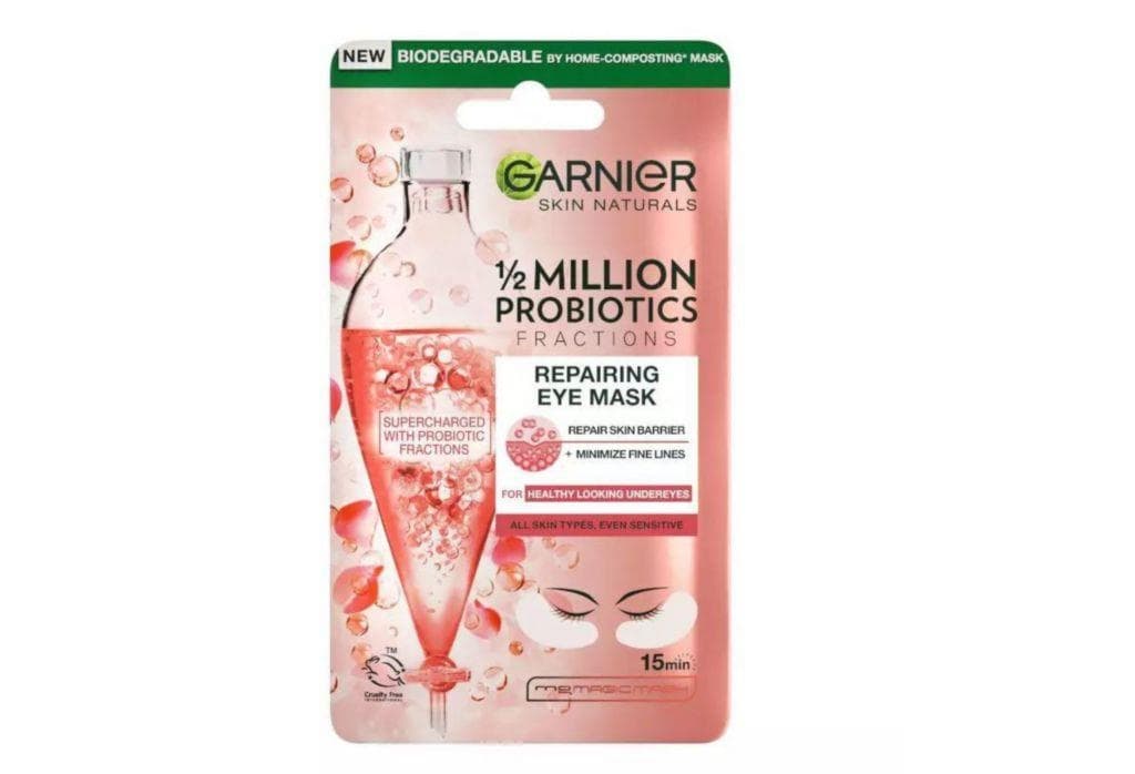 Garnier Tissue oční maska Kombucha