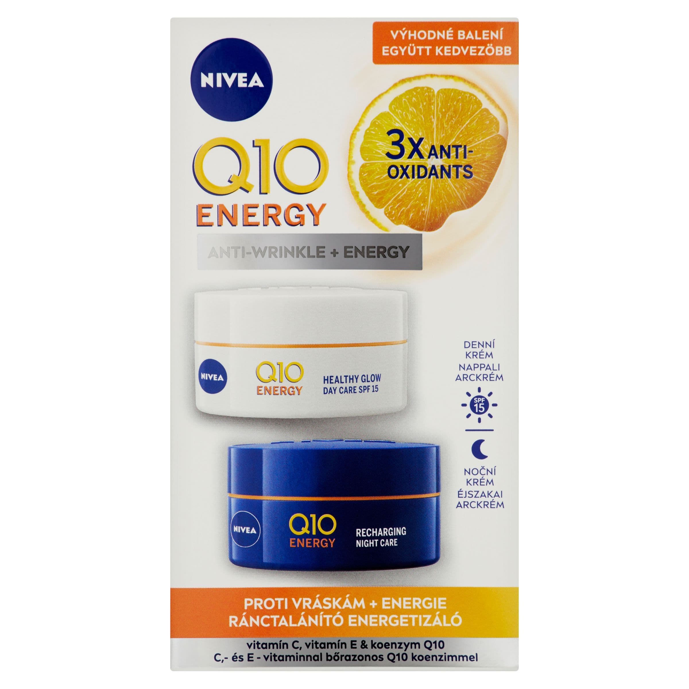Nivea FC Q10 Energy Duopack