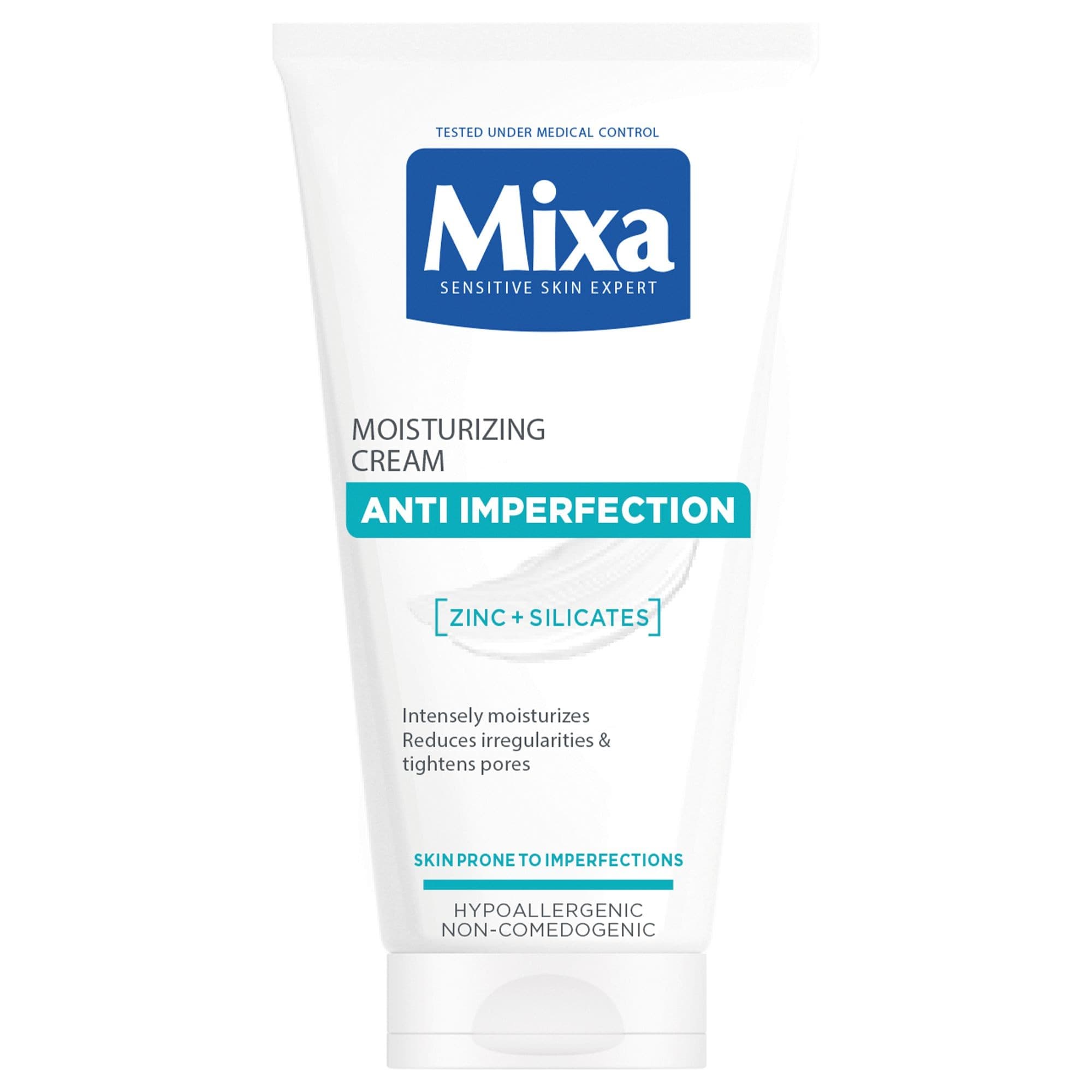 Mixa Sensitive Skin Expert hydratační péče 2v1 50 ml