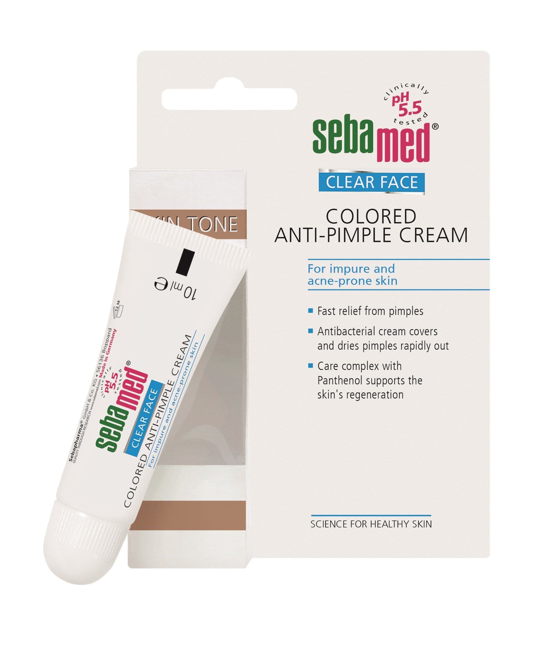 sebamed Clear Face Tónovací krém na akné 10 ml